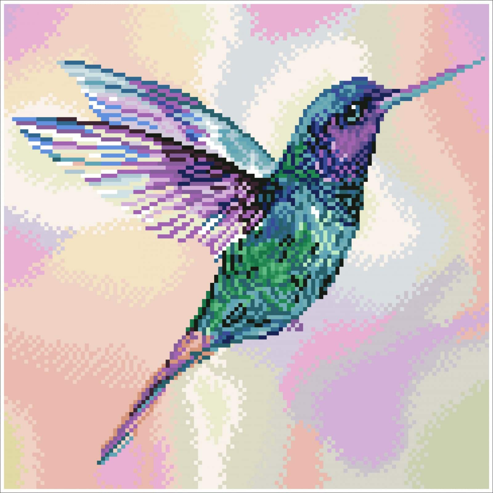 Diamond Dotz&#xAE; Intermediate Hummm Along Diamond Painting Kit