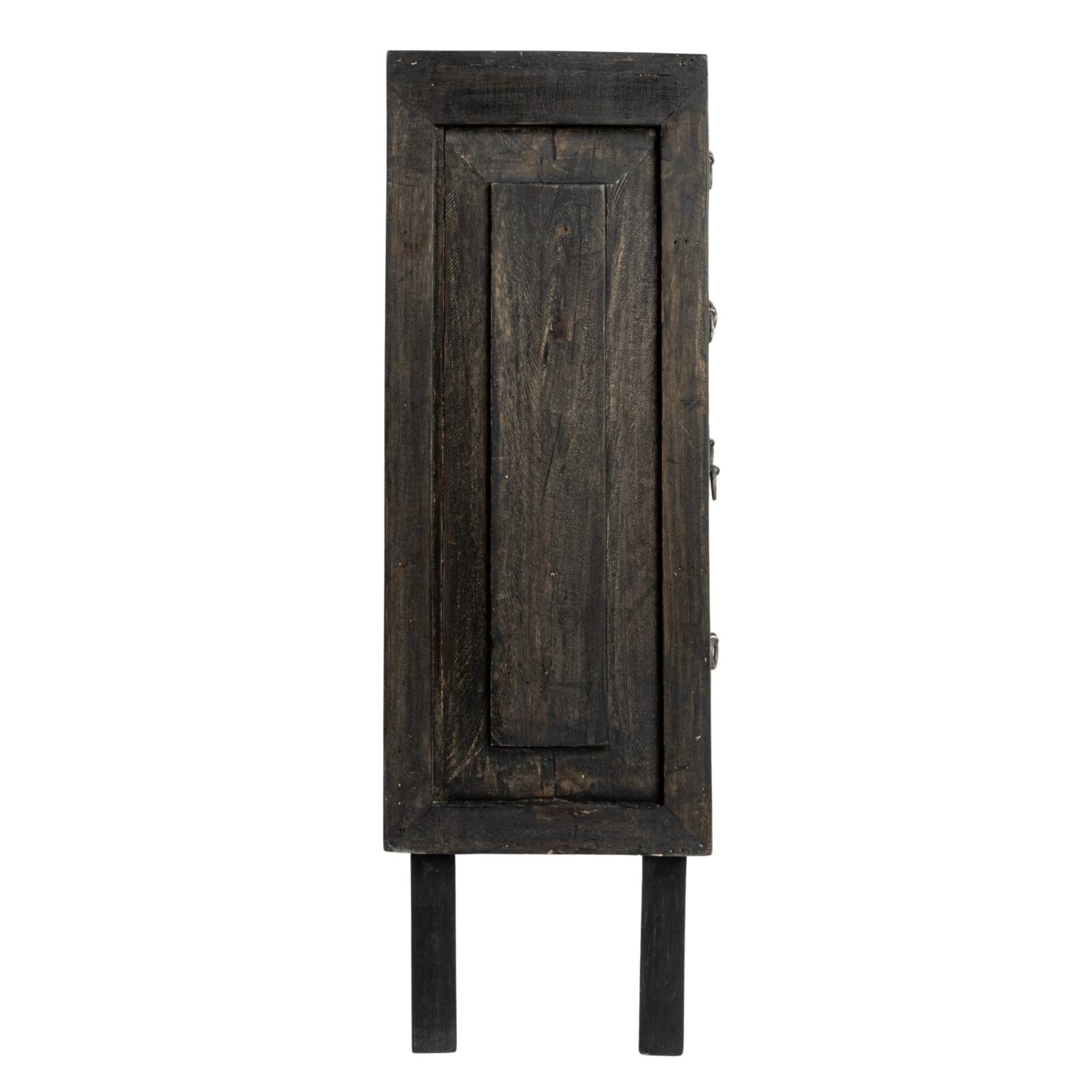 Hello Honey&#xAE; Black Antique Apothecary 15-Drawer Cabinet Storage