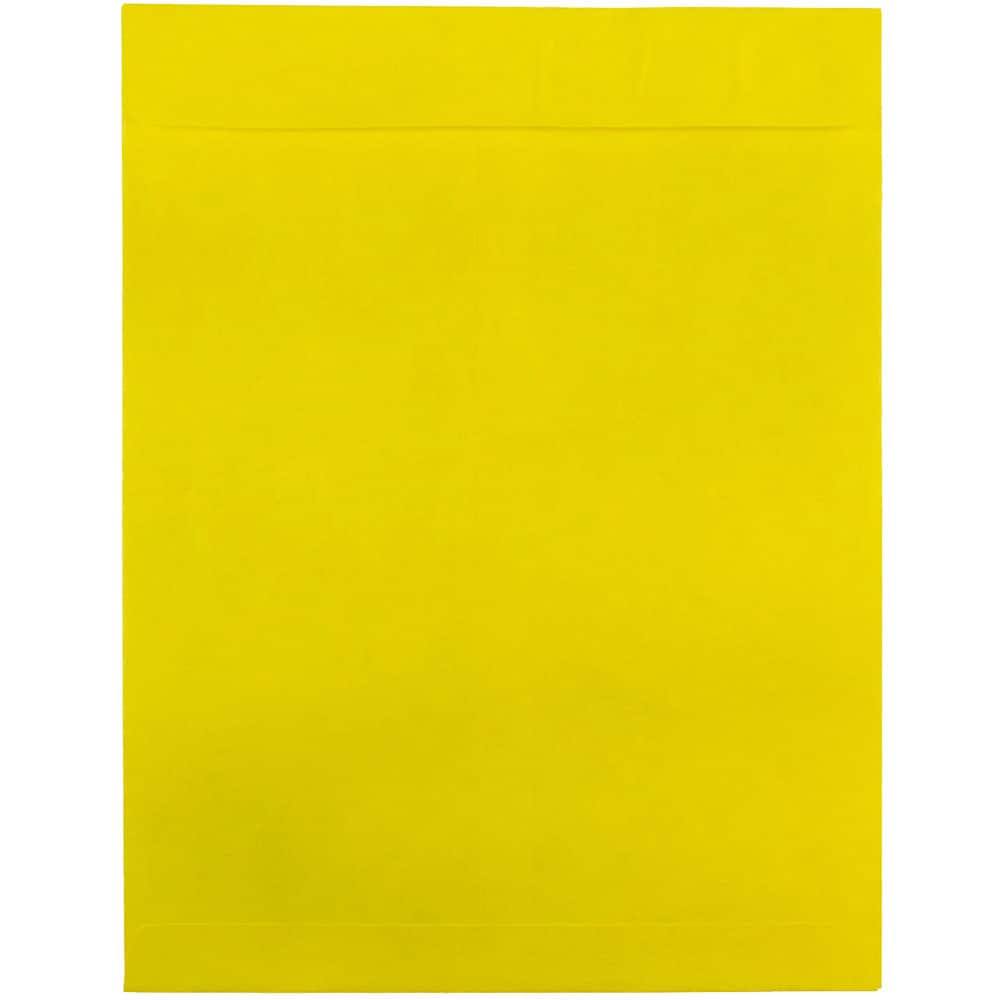 25/Pack JAM PAPER Tyvek Tear-Proof Open End Catalog Envelopes 10 x 13 Gold 