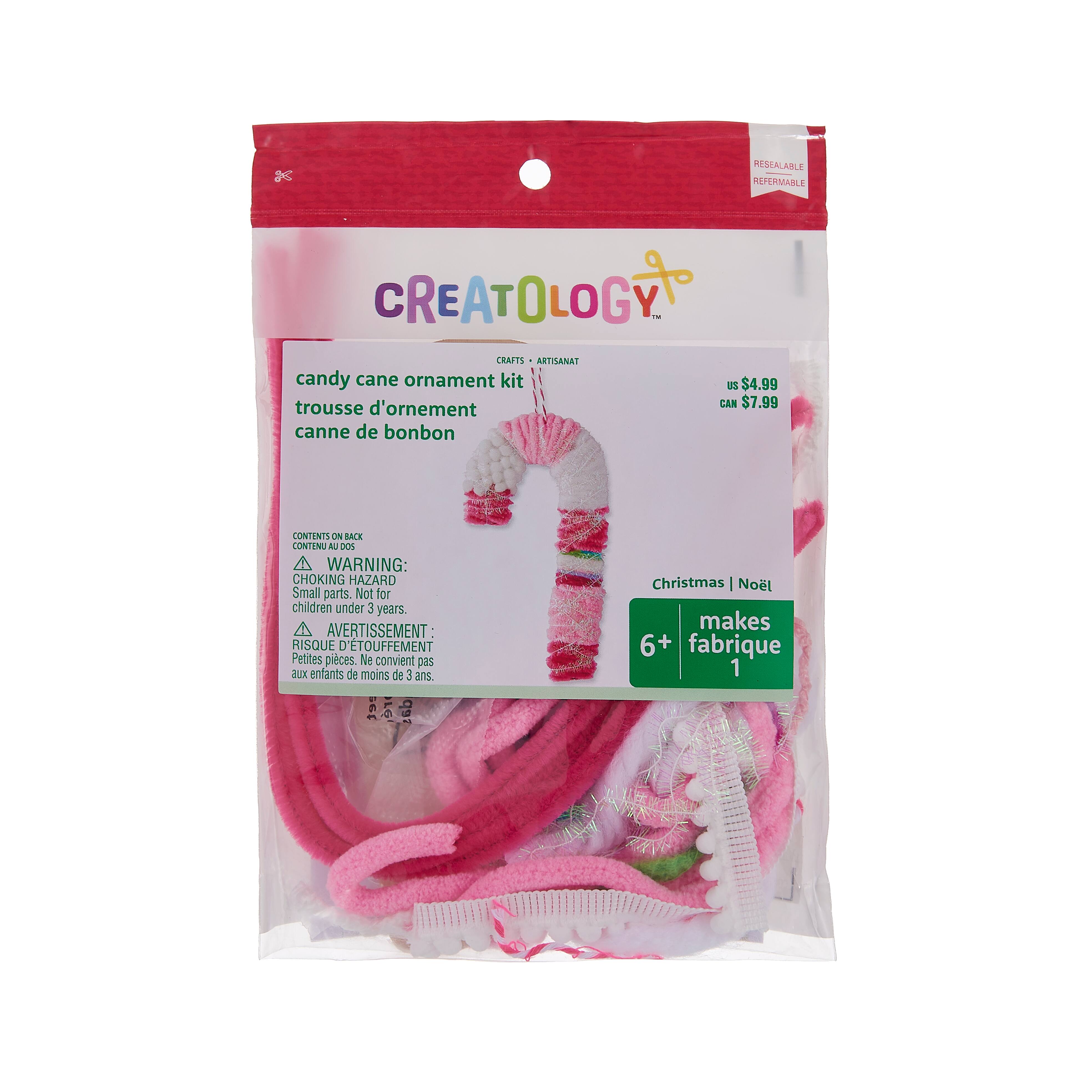 Trousse pour ornement envelopp&#xE9; en forme de canne en sucre de Creatology