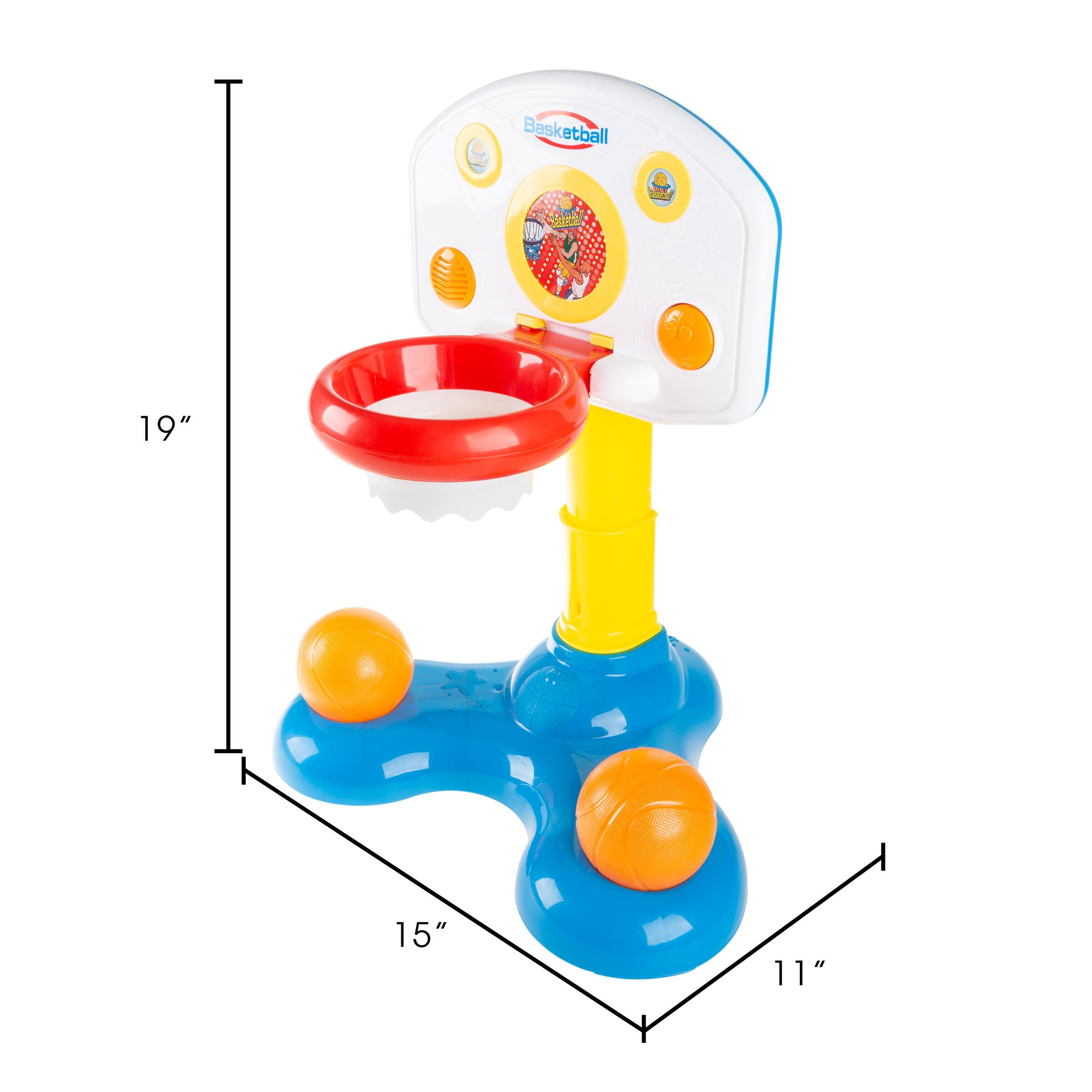 Toy Time Kid&#x27;s Mini Basketball Hoop