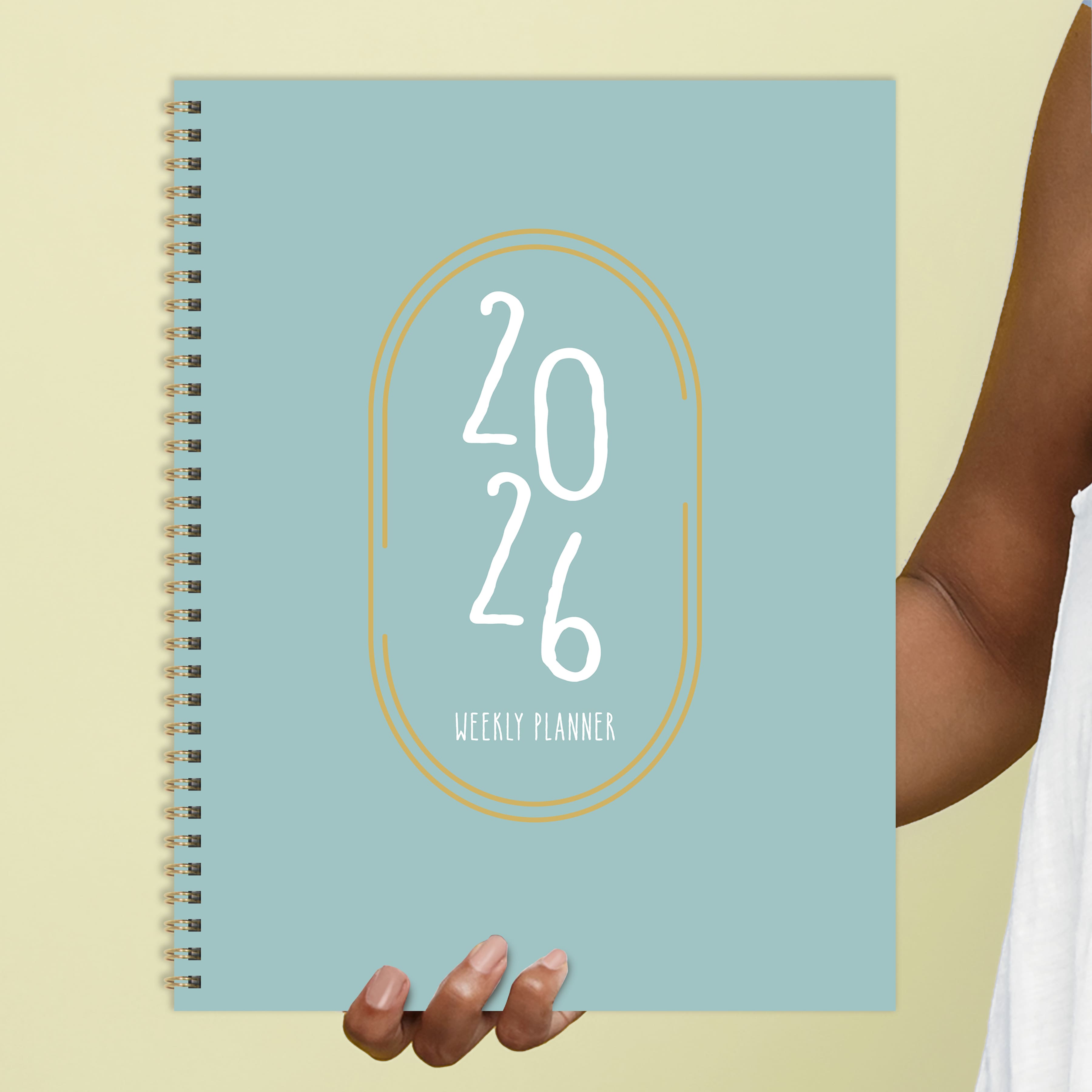 2026 Robin&#x27;s Egg Large Weekly Monthly Planner