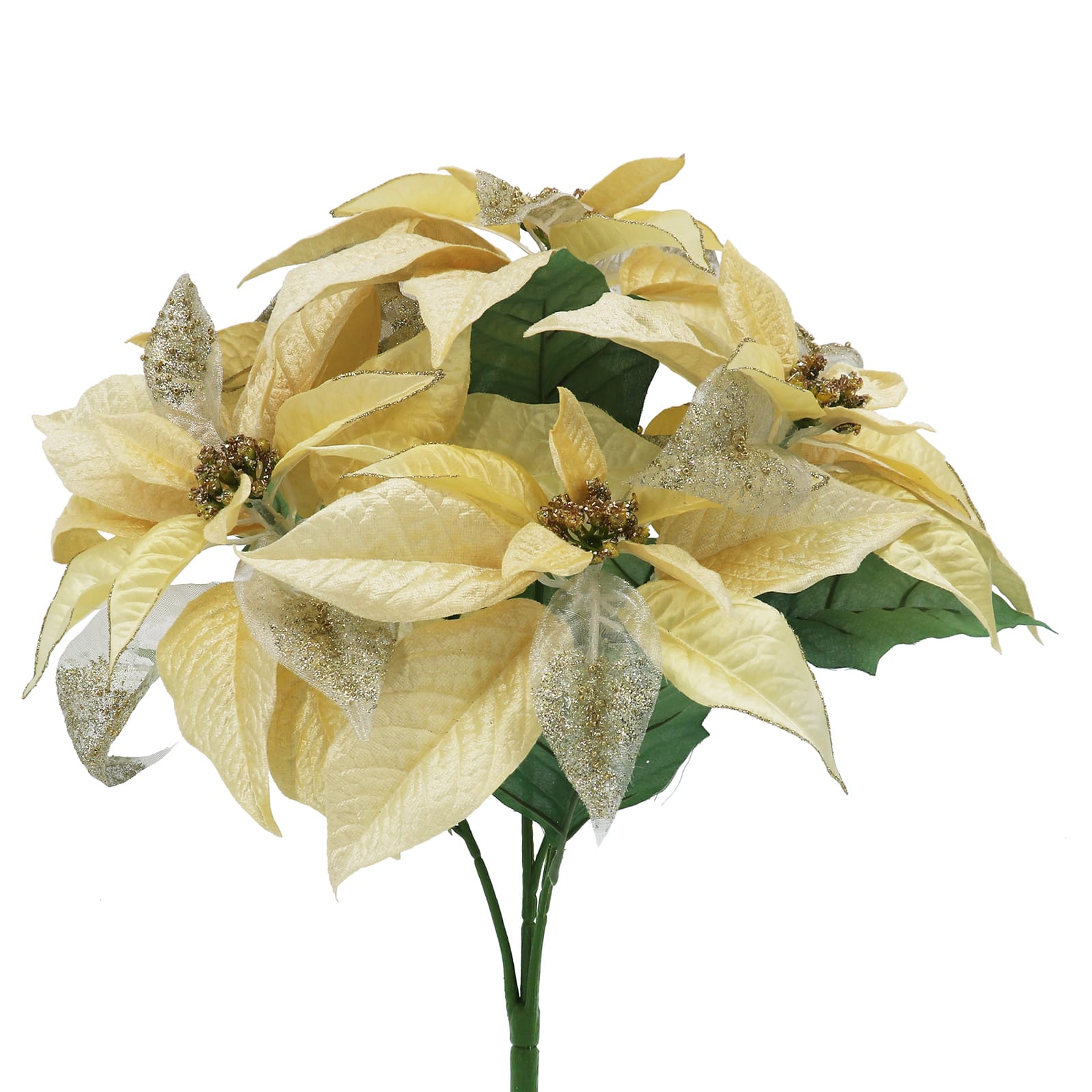 Assorted 17&#x22; Poinsettia Bush by Ashland&#xAE;, 1pc.