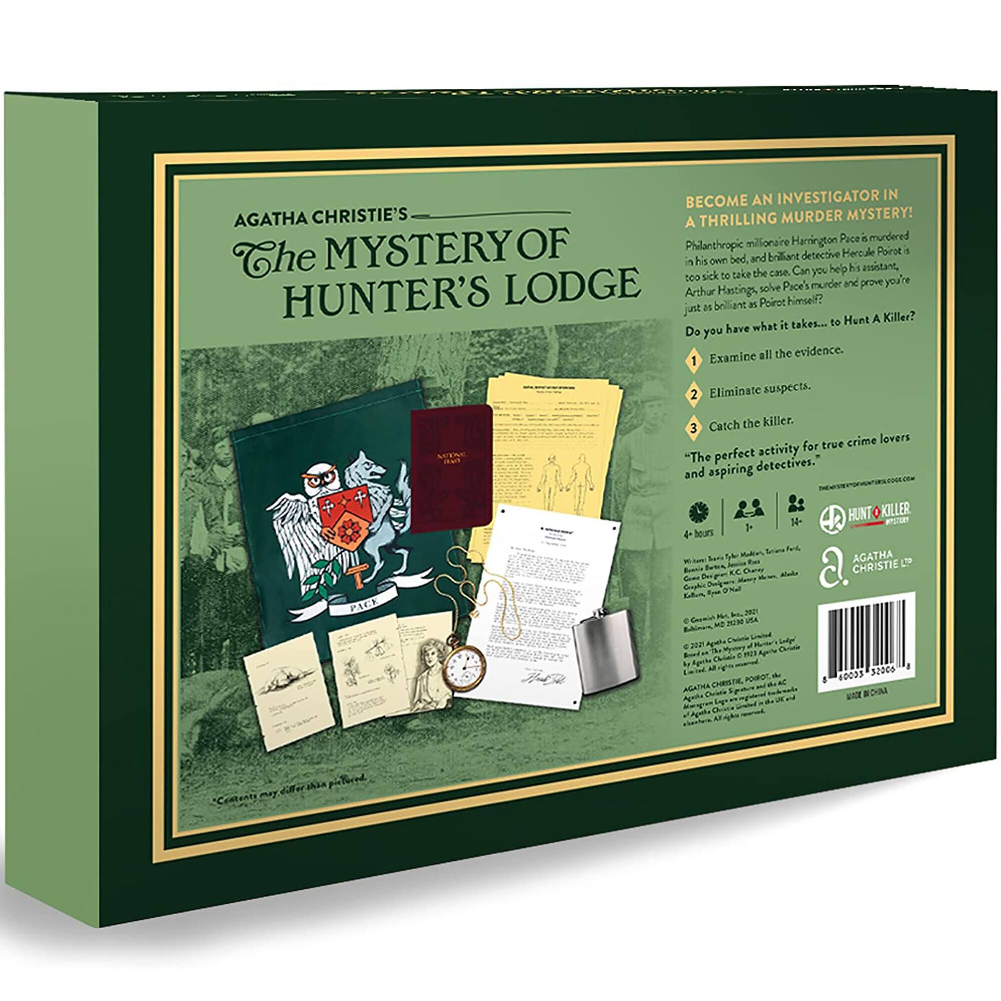 Hunt A Killer: Agatha Christie's Mystery of Hunter's Lodge