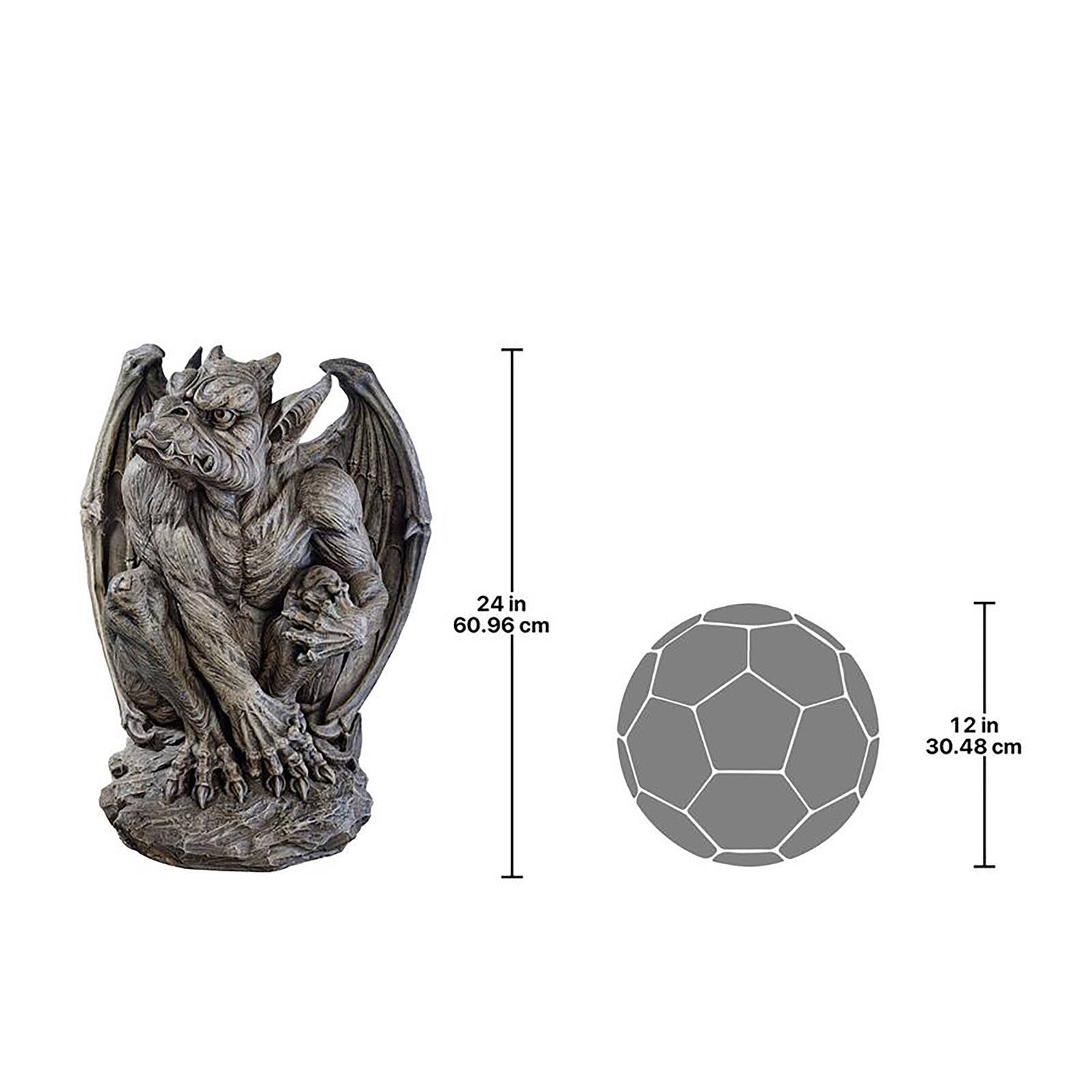 Design Toscano 24&#x22; Silas the Gargoyle Sentry Statue