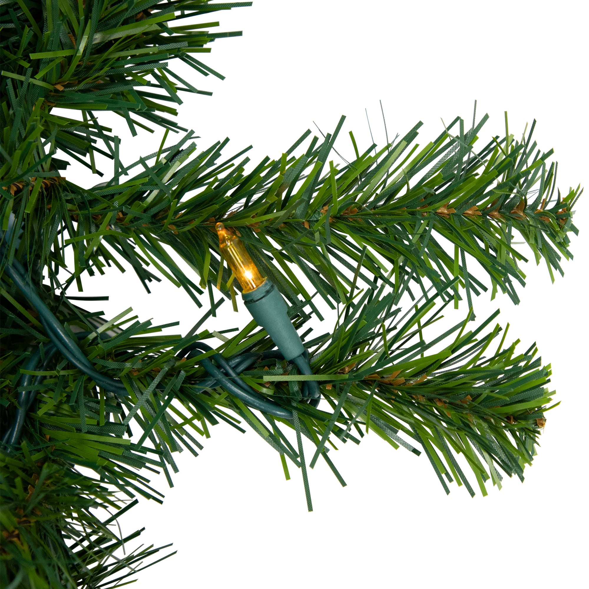 9ft. Pre-Lit Multicolor Lighted Oak Creek Pine Garland