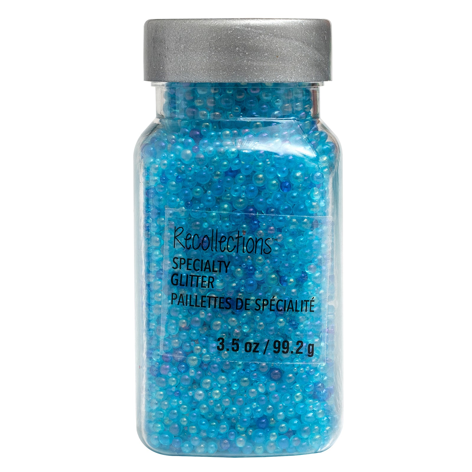 Art Glitter #140 Canadian Blue, Ultrafine Opaque Glitter 2 oz Jar