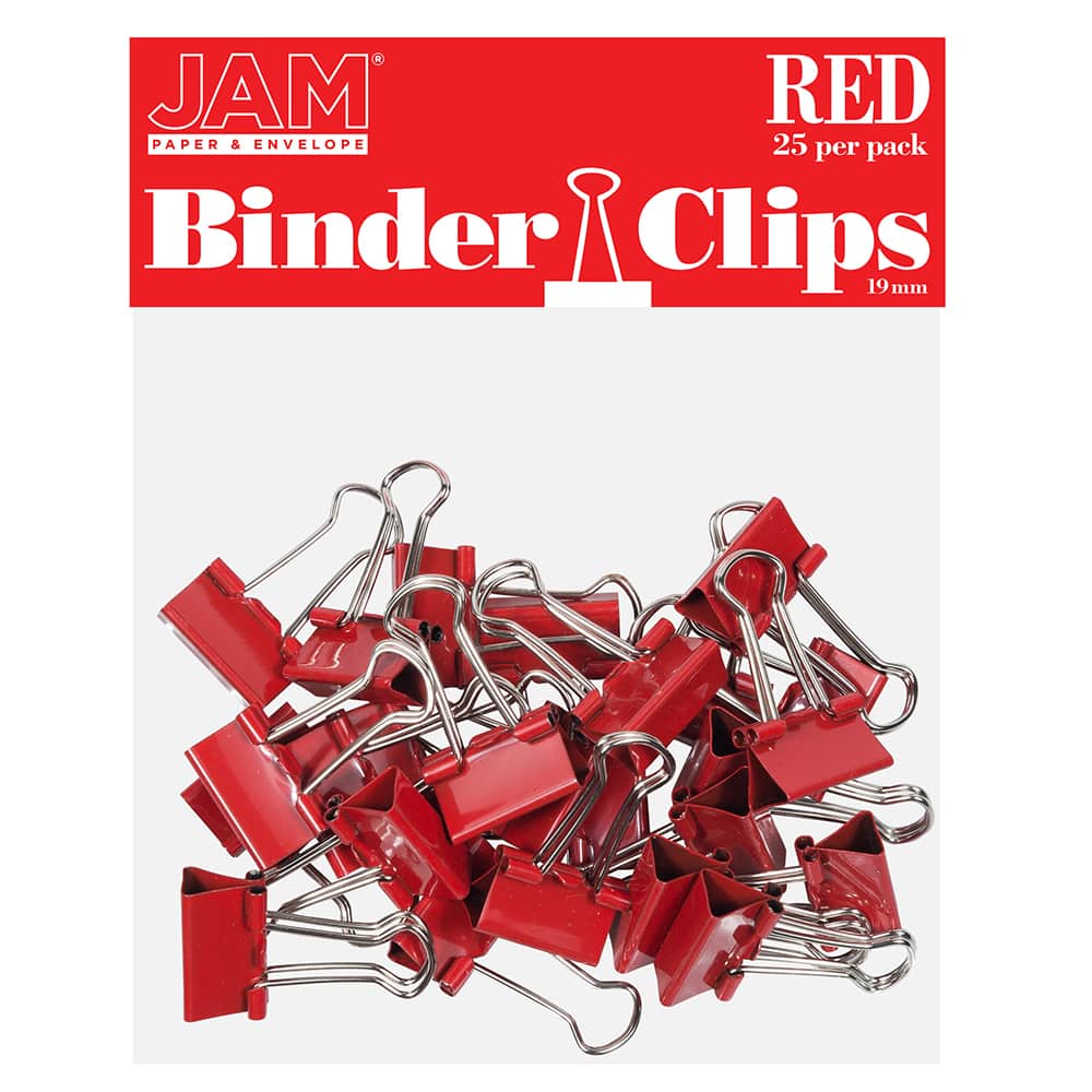 JAM Paper 3/4&#x22; Binder Clips, 25ct.