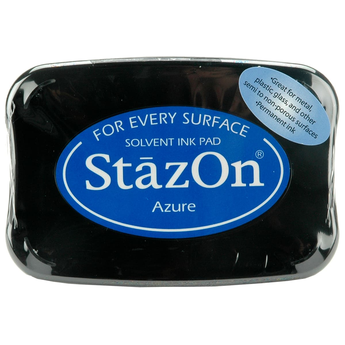 Stazon Ink Pad, Ink for Glossy Paper, Ink for Most Surfaces 