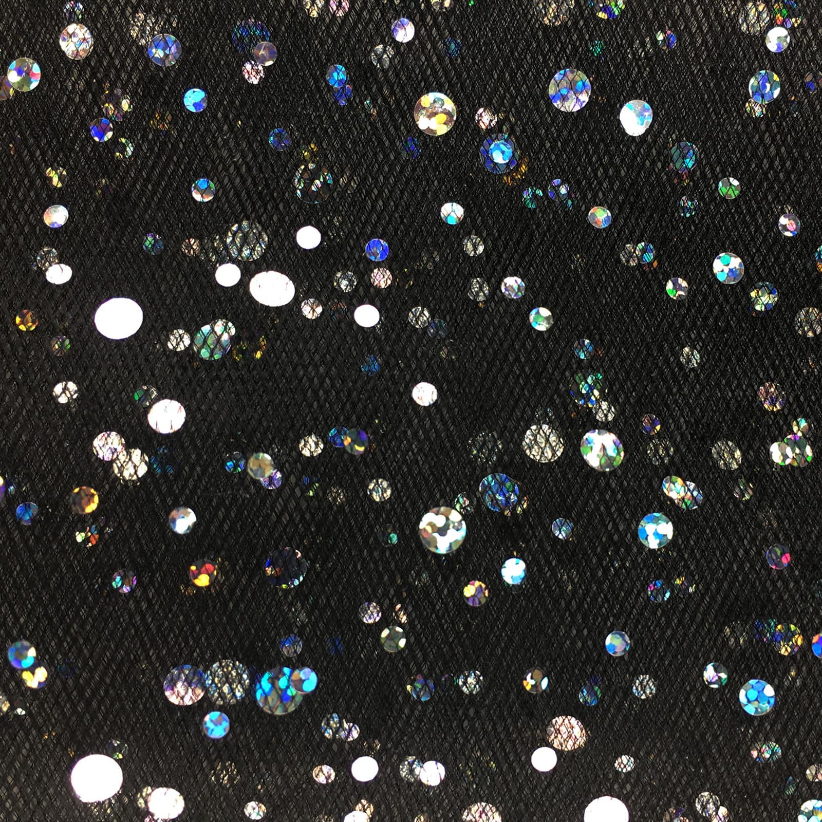 6&#x22; x 8yd. Holographic Dot Tulle by Celebrate It&#x2122;