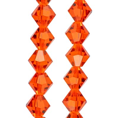 Preciosa Glass Crystal Bicone Beads, 6mm by Bead Landing™ image