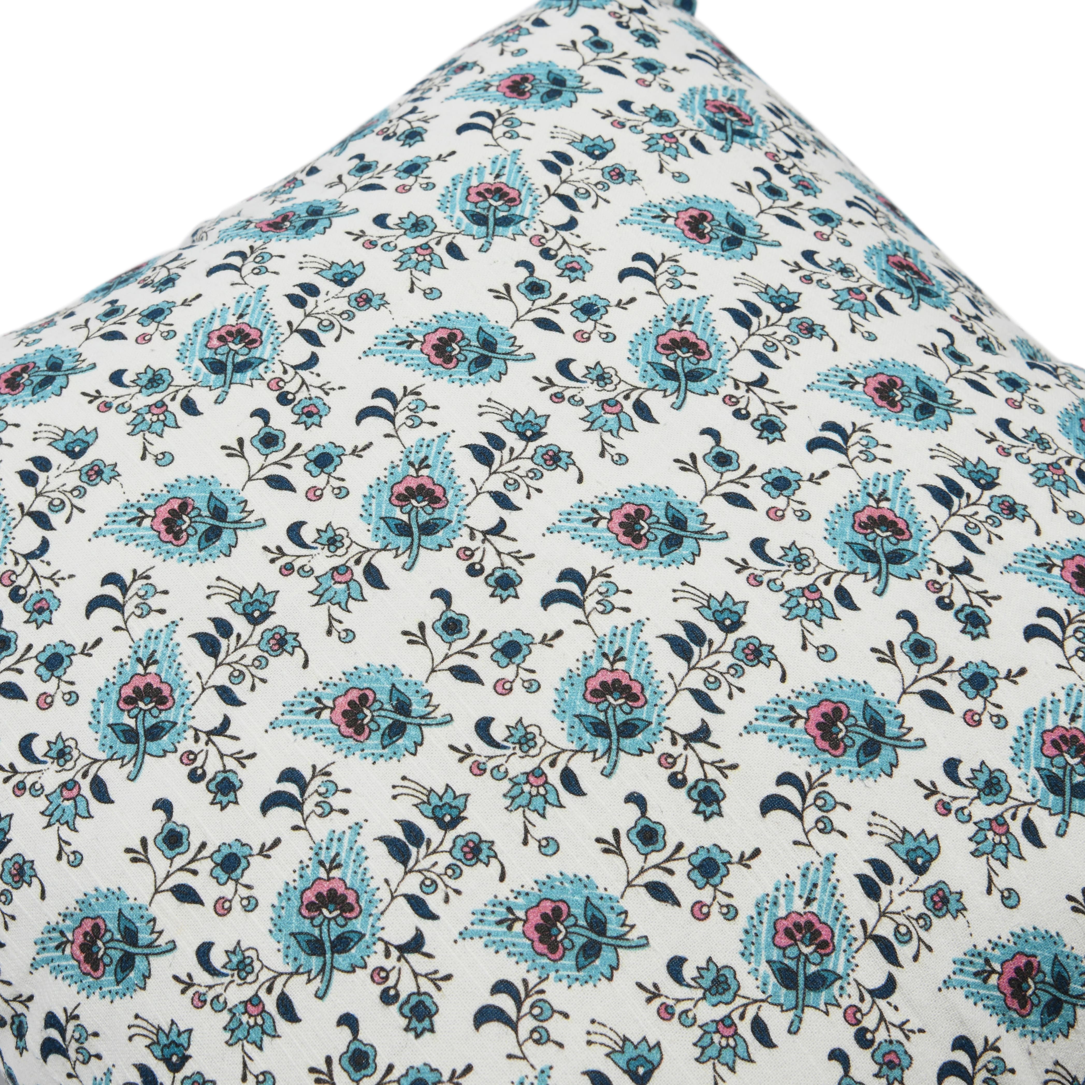 Hello Honey&#xAE; Paisley Print Cotton Square Pillow Cover