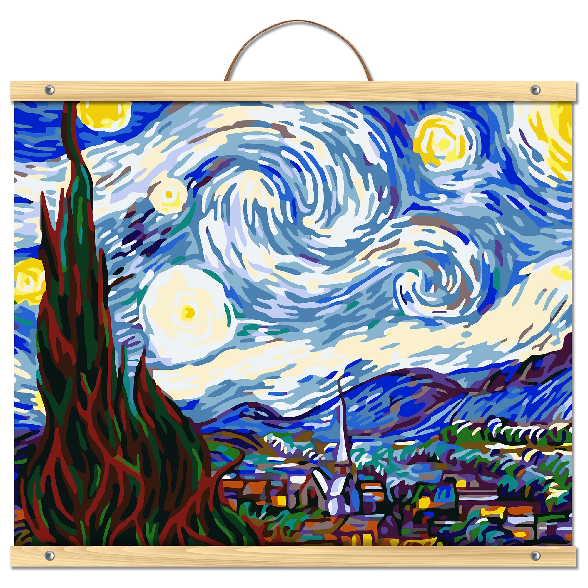 Van Gogh Starry Night Paint-by-Number Kit by Artist's Loft™ Necessities™ |  Michaels