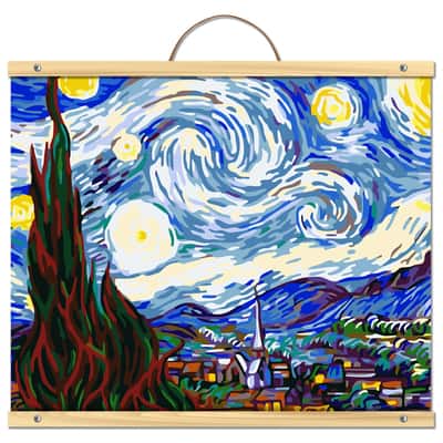 Van Gogh Starry Night Paint-by-Number Kit by Artist's Loft™ Necessities™  | Paint by Number | Michaels