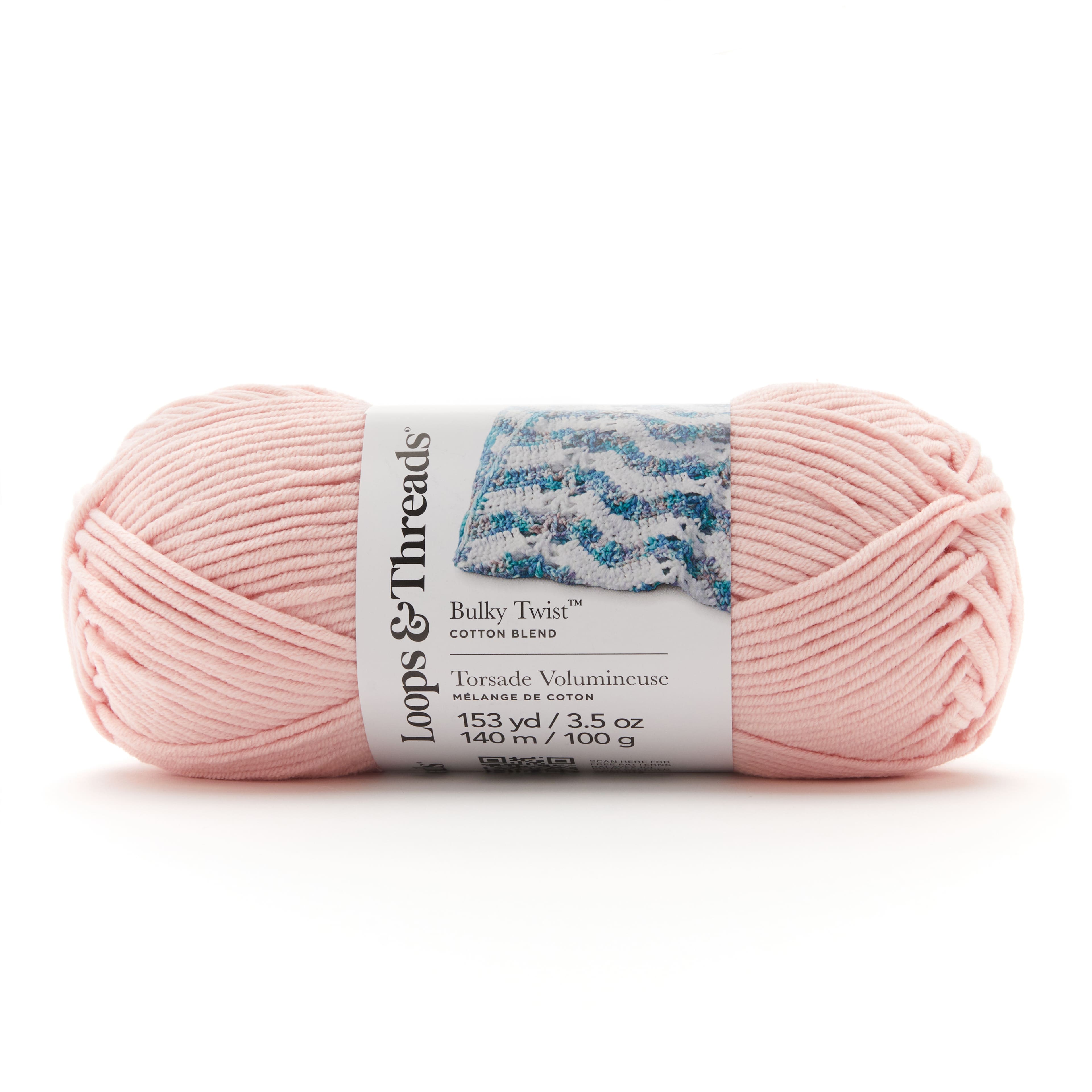 Bulky Twist™ Solid Yarn by Loops & Threads®