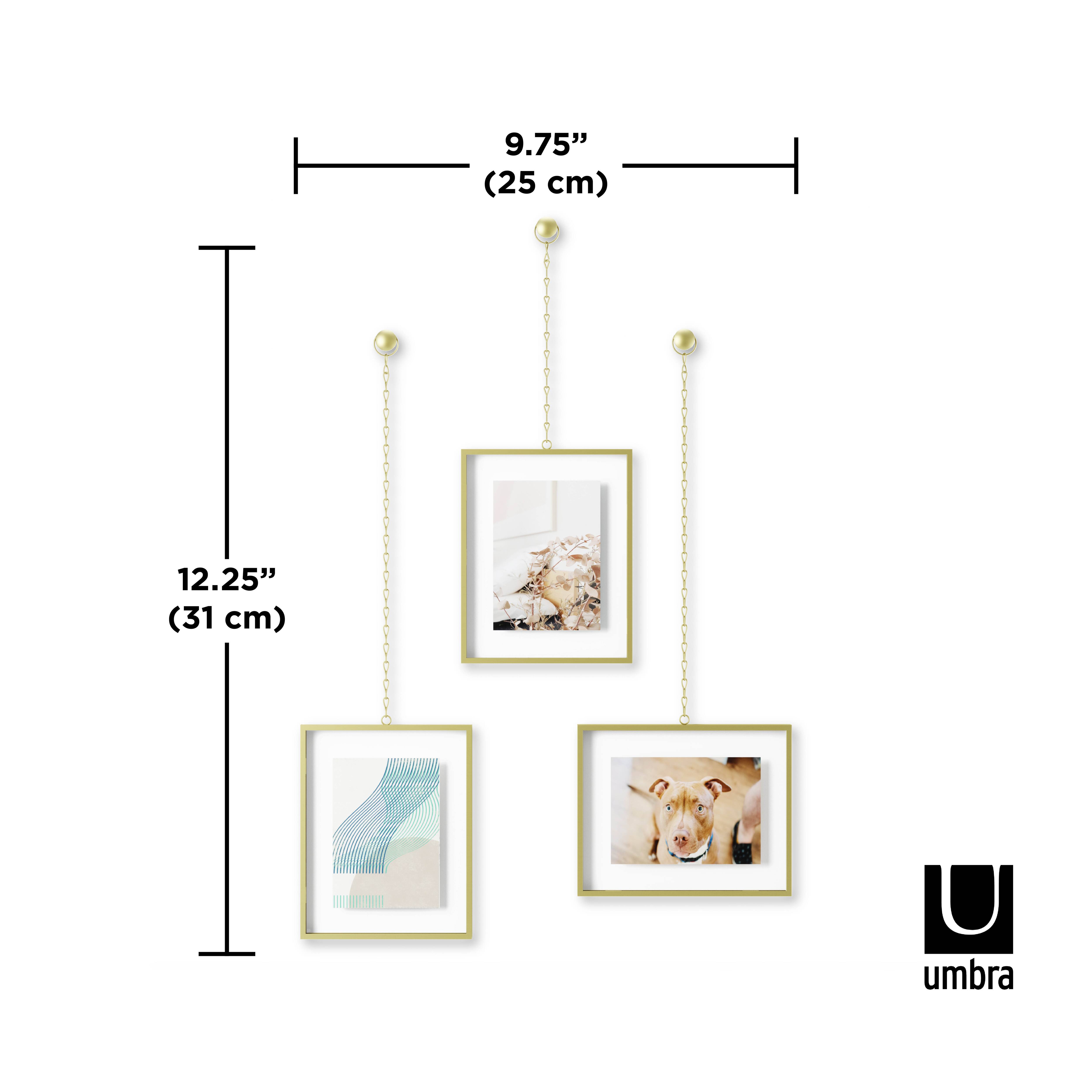 Umbra Fotochain 8x10 Gallery Picture Frame, Set of Three