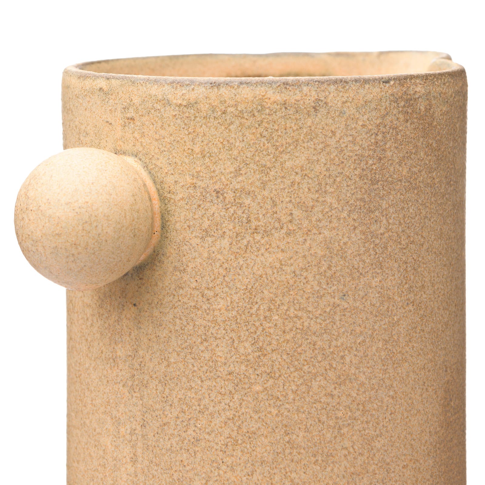 Hello Honey® 6.3" Brown Stoneware Pitcher