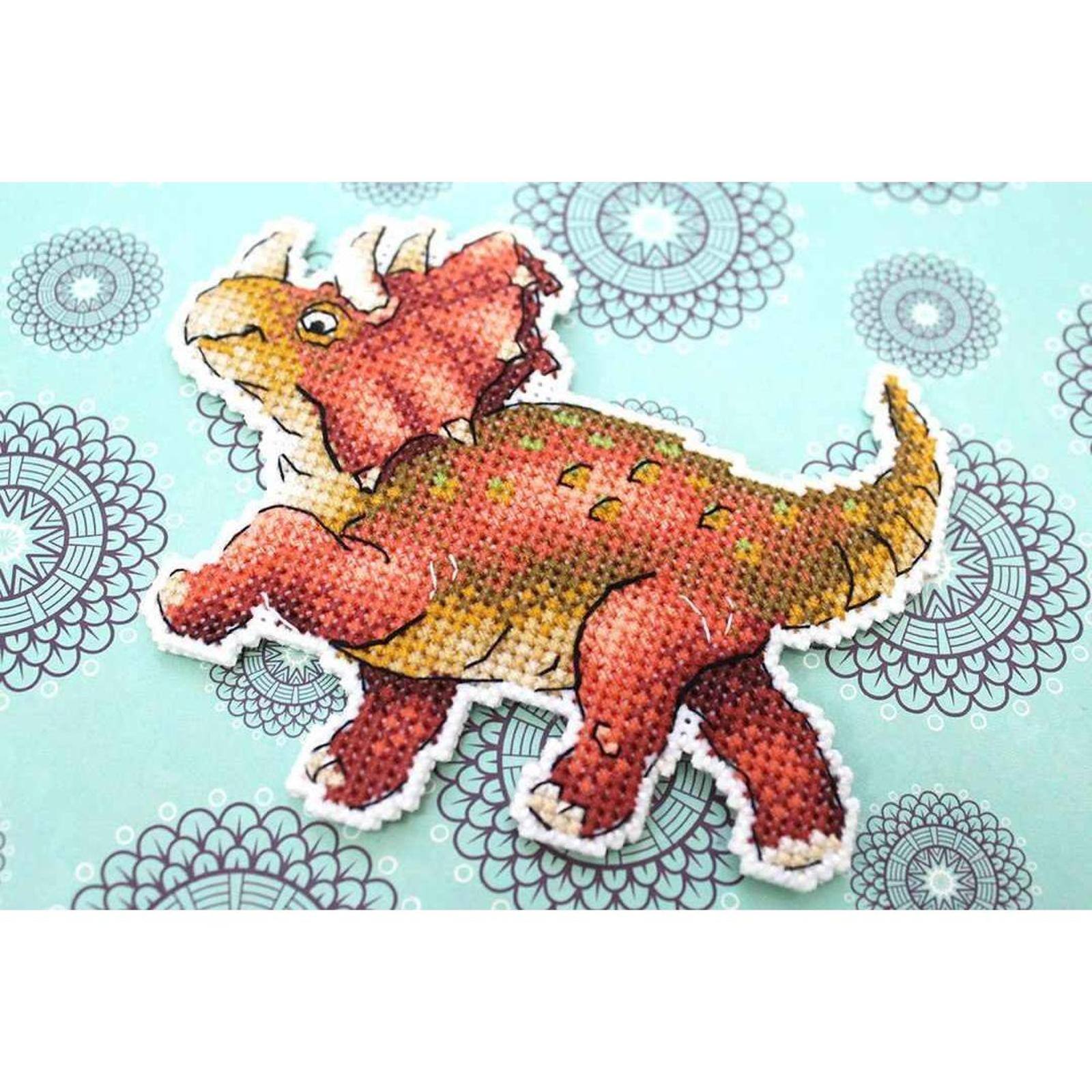 MP Studia Triceratops Cross Stitch Kit