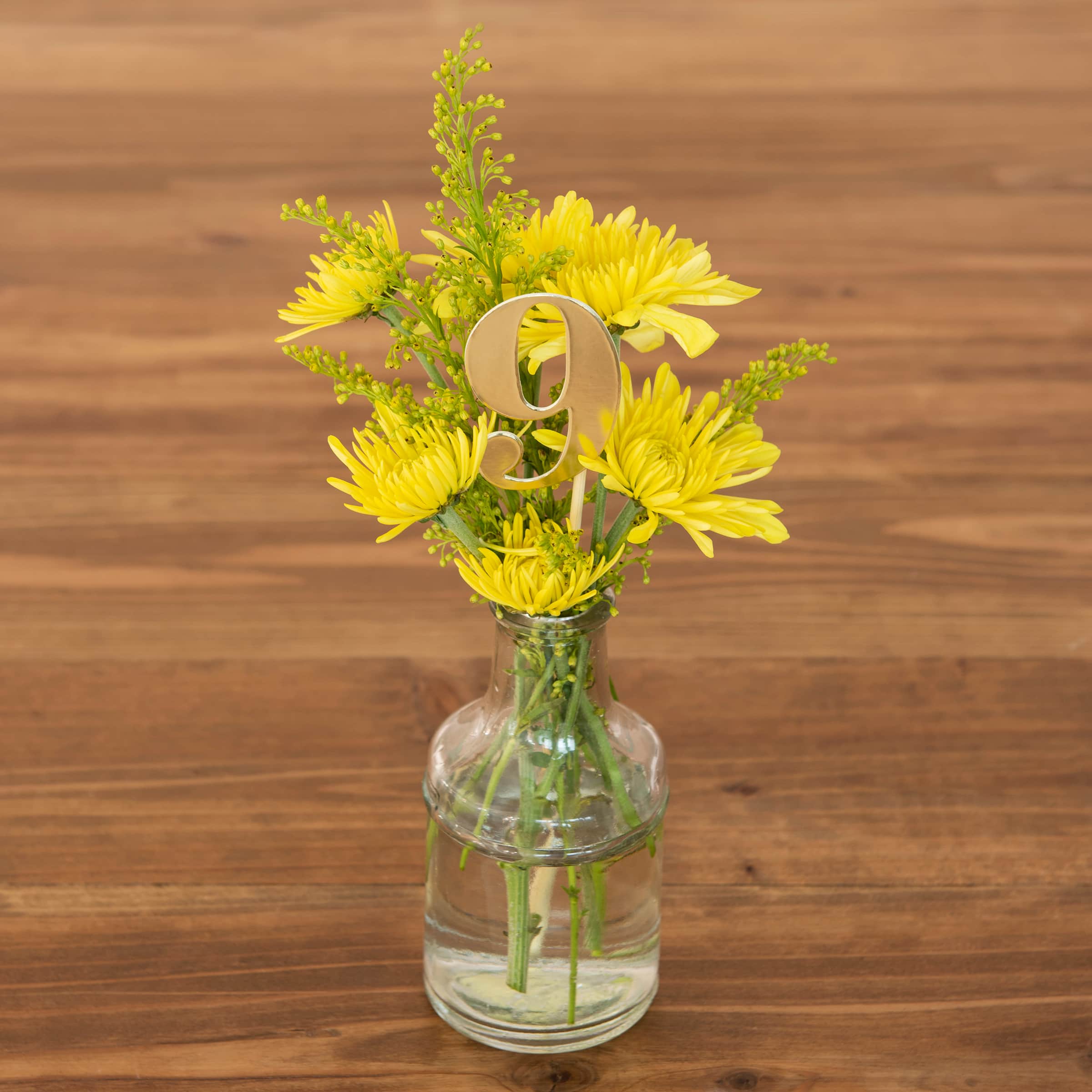 1-12 Gold Table Numbers by Celebrate It™