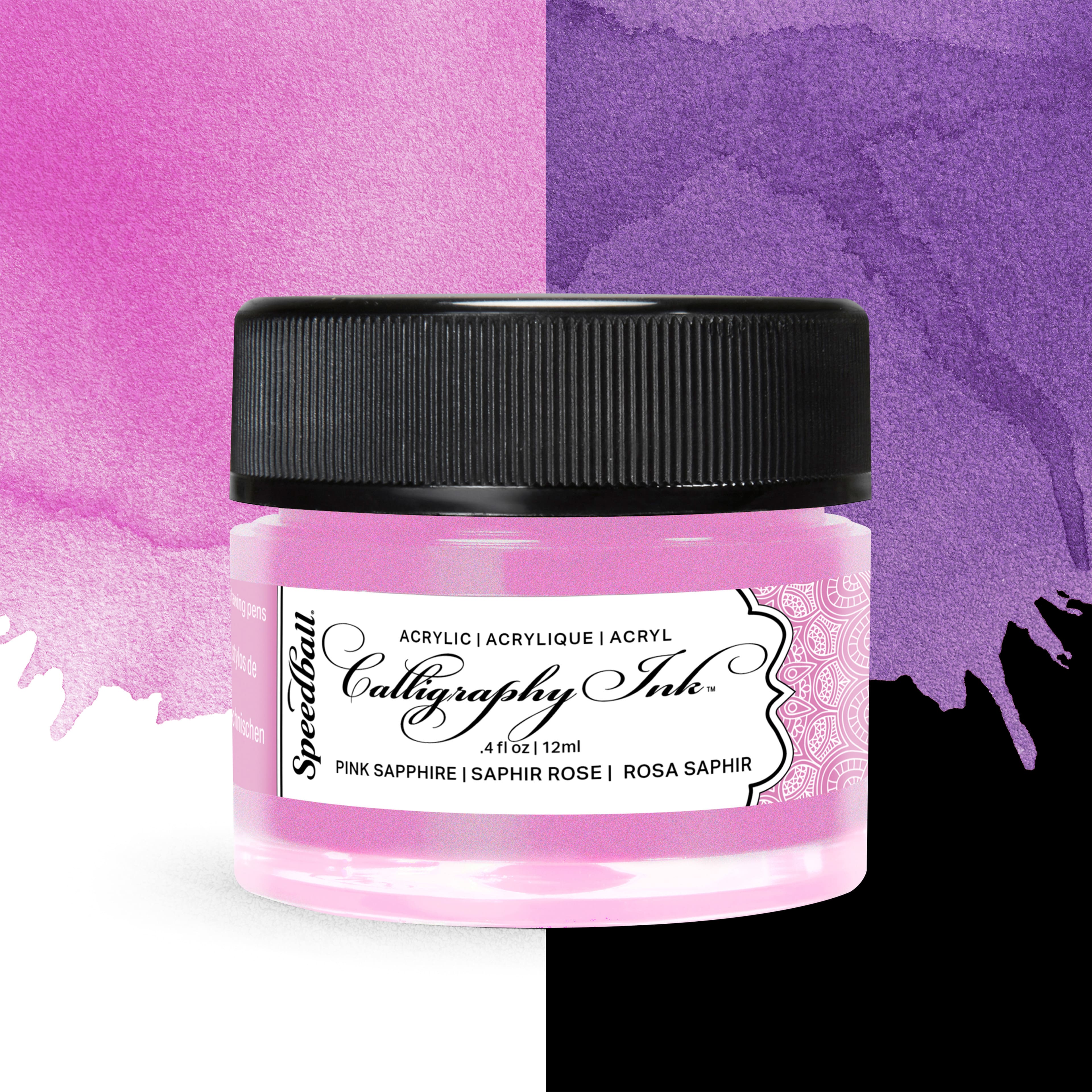 Ensemble d’encres de calligraphie iridescentes de Speedball