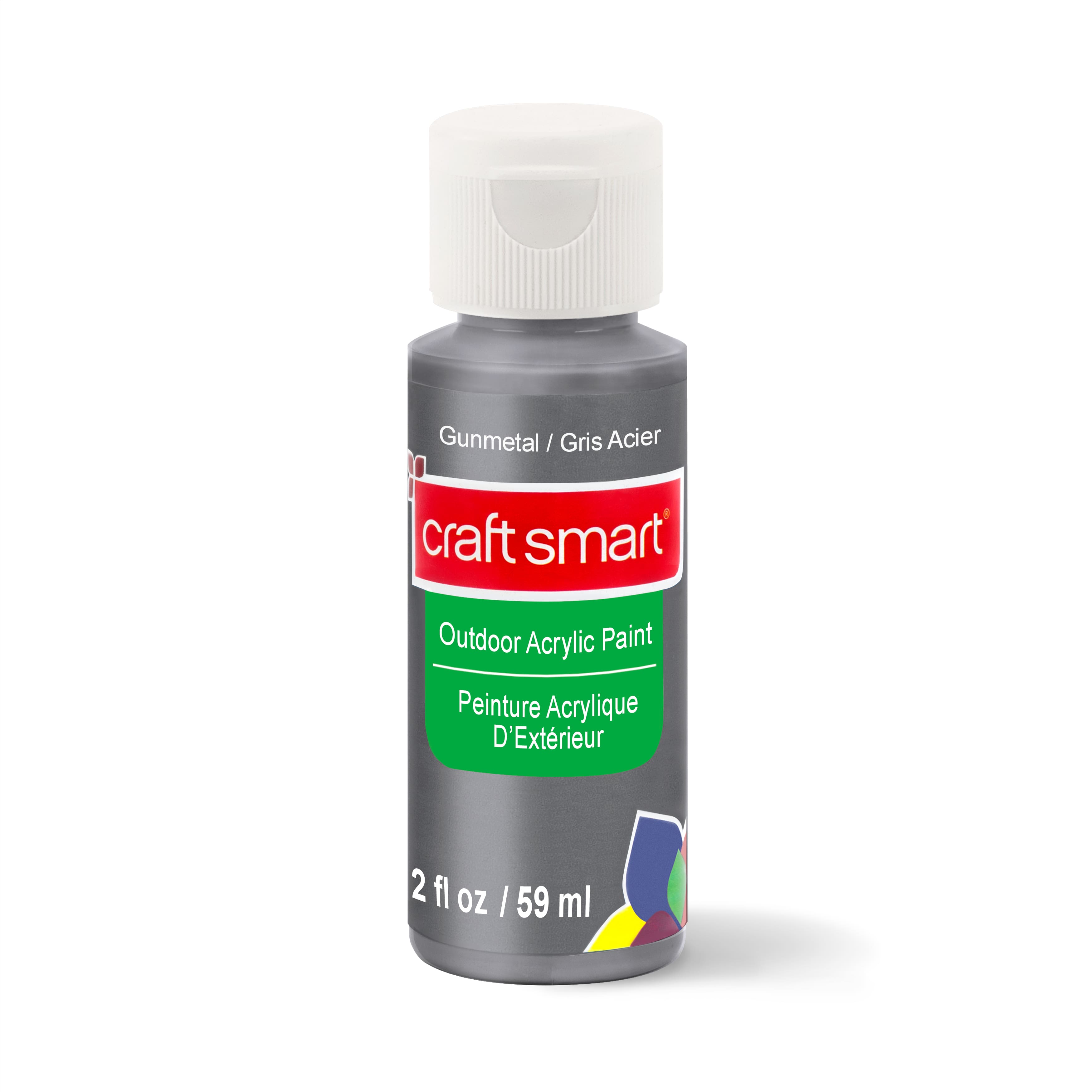 12 Pack: Metallic Outdoor Acrylic Paint by Craft Smart®, 2oz.