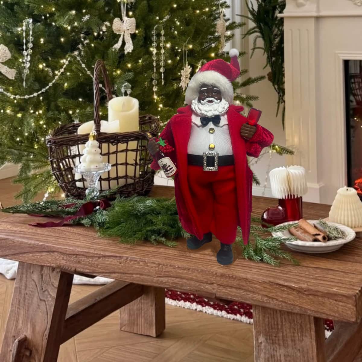 10.5&#x22; Santa Tabletop D&#xE9;cor by Ashland&#xAE;