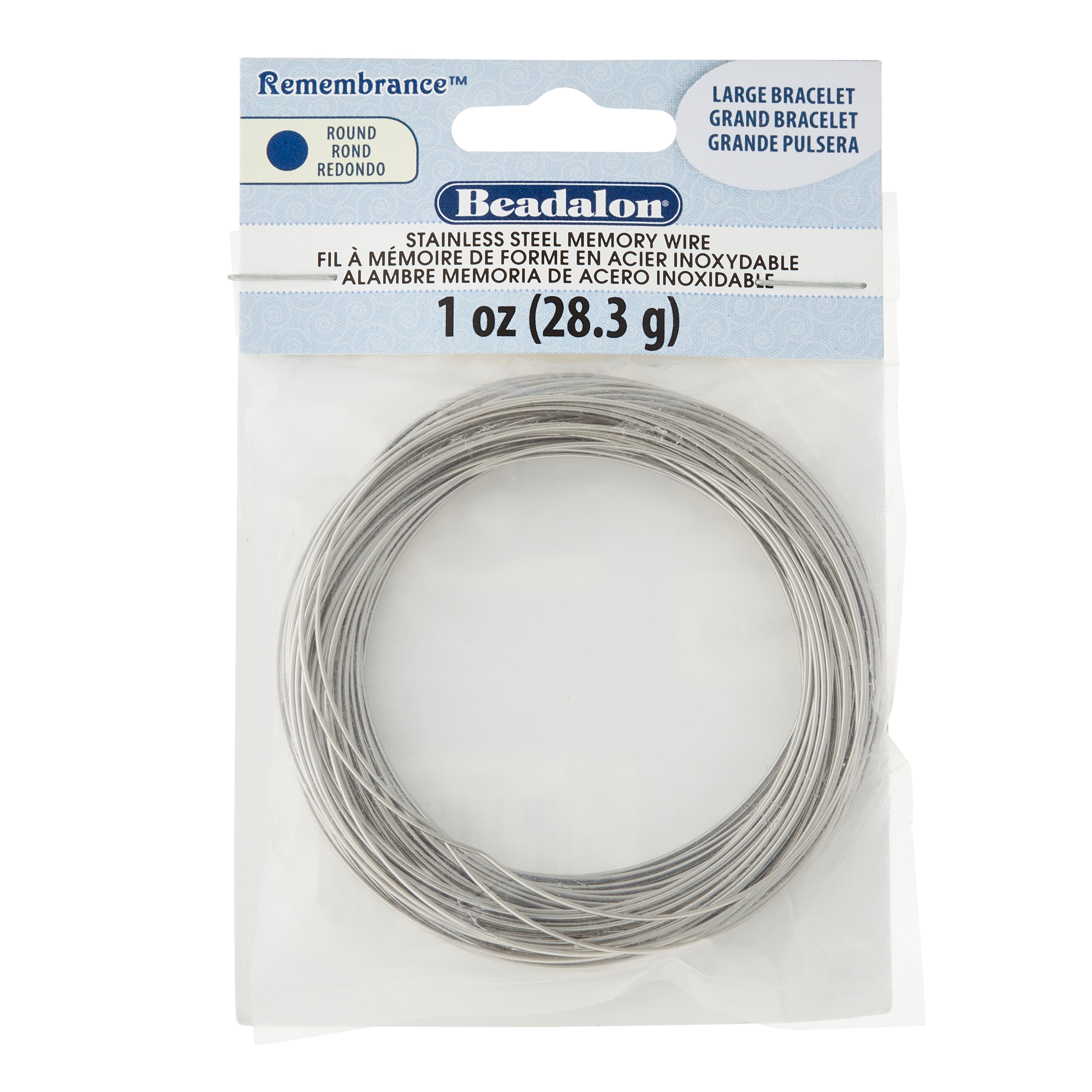 Beadalon® Remembrance™ Large Stainless Steel Memory Wire Bracelets