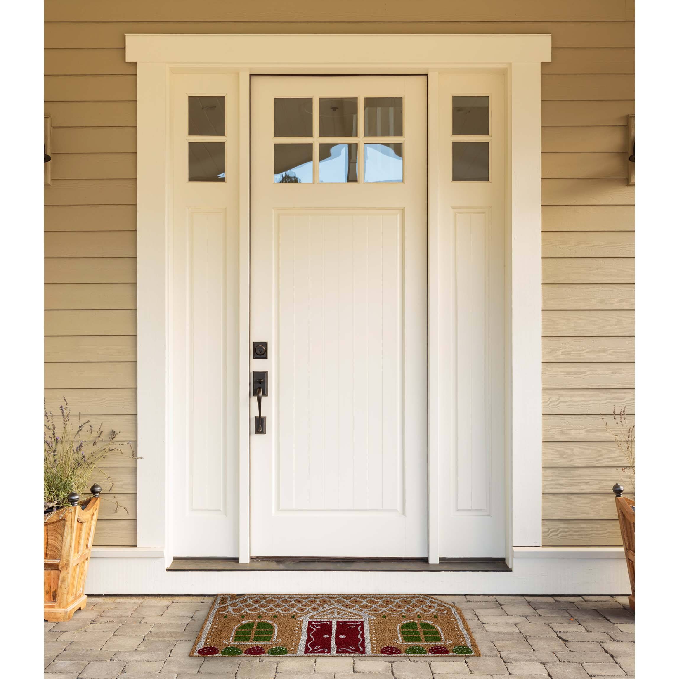 DII&#xAE; Gingerbread House Doormat