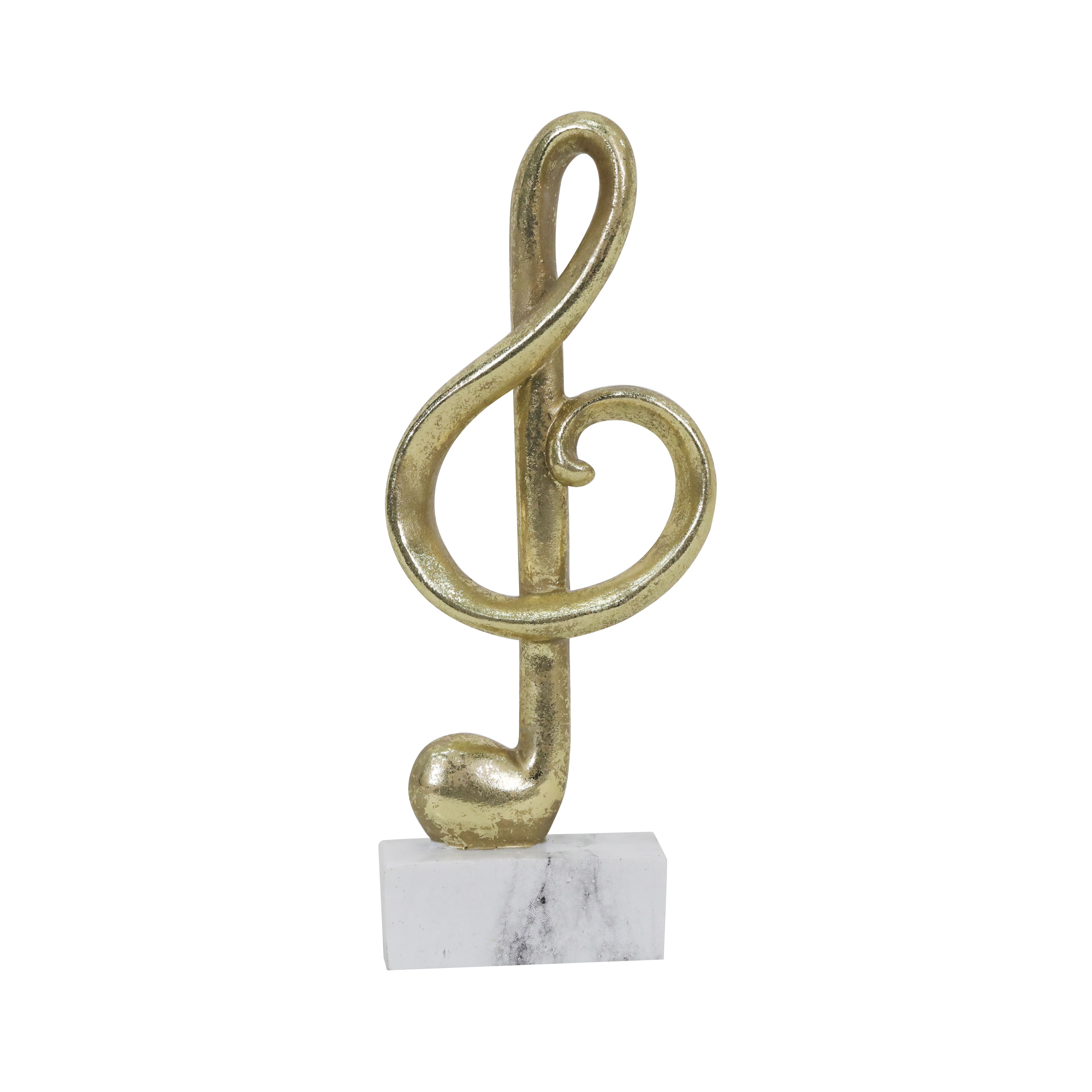 6.5&#x22; Gold Treble Clef Tabletop D&#xE9;cor by Ashland&#xAE;