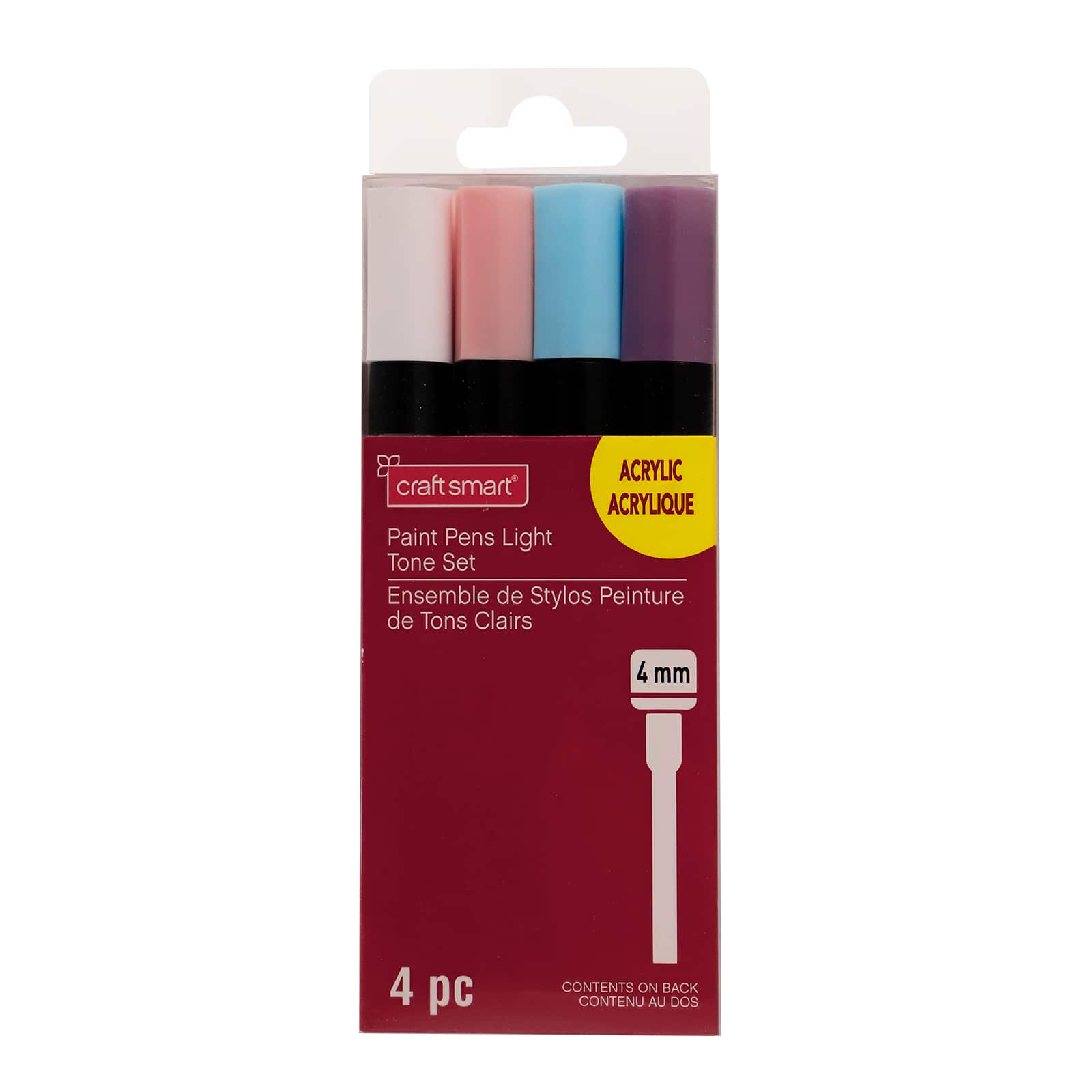 4mm Permanent Paint Pens Light Tone Set by Craft Smart&#xAE;