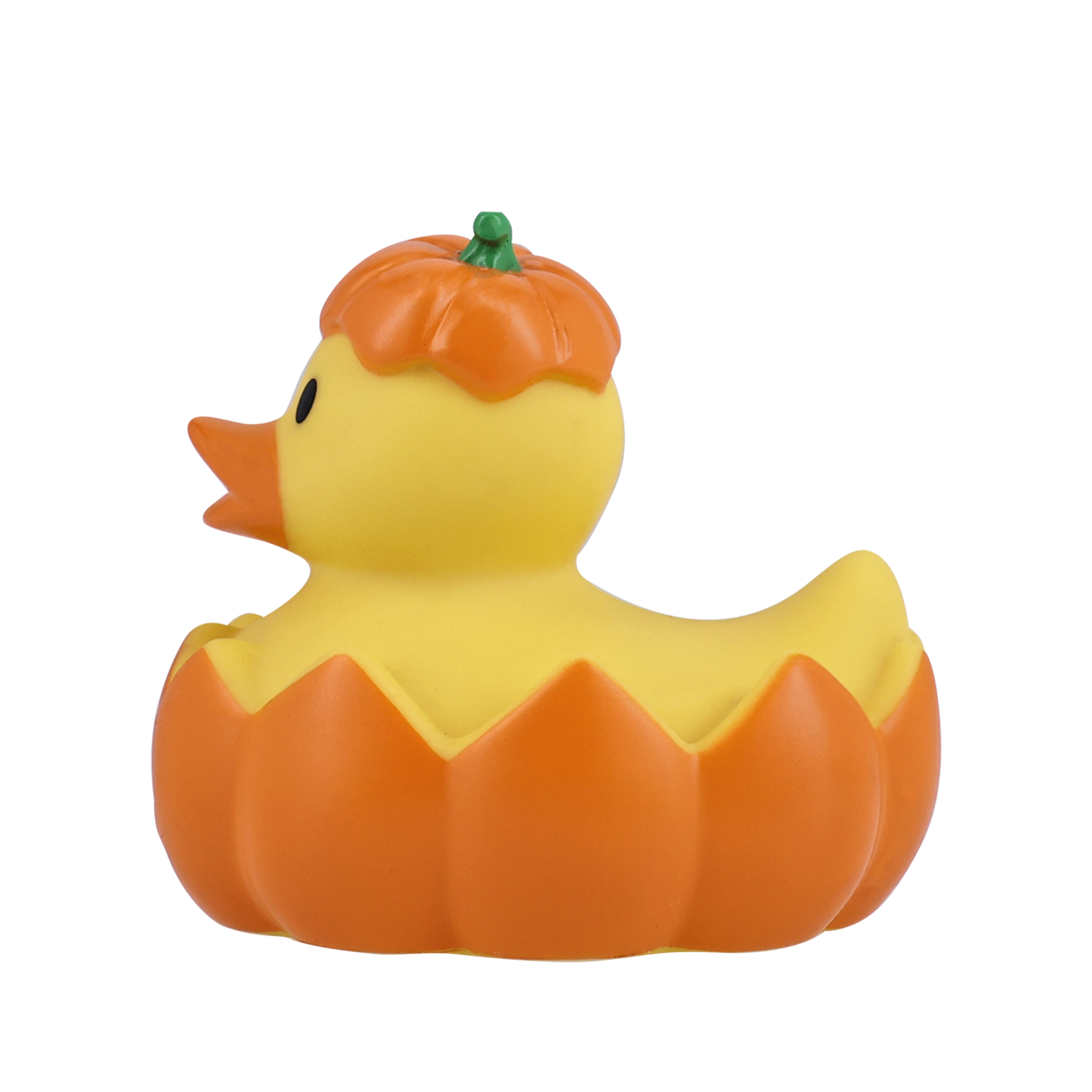 3.75&#x22; Jack-O&#x27;-Lantern Rubber Duck by Creatology&#x2122;