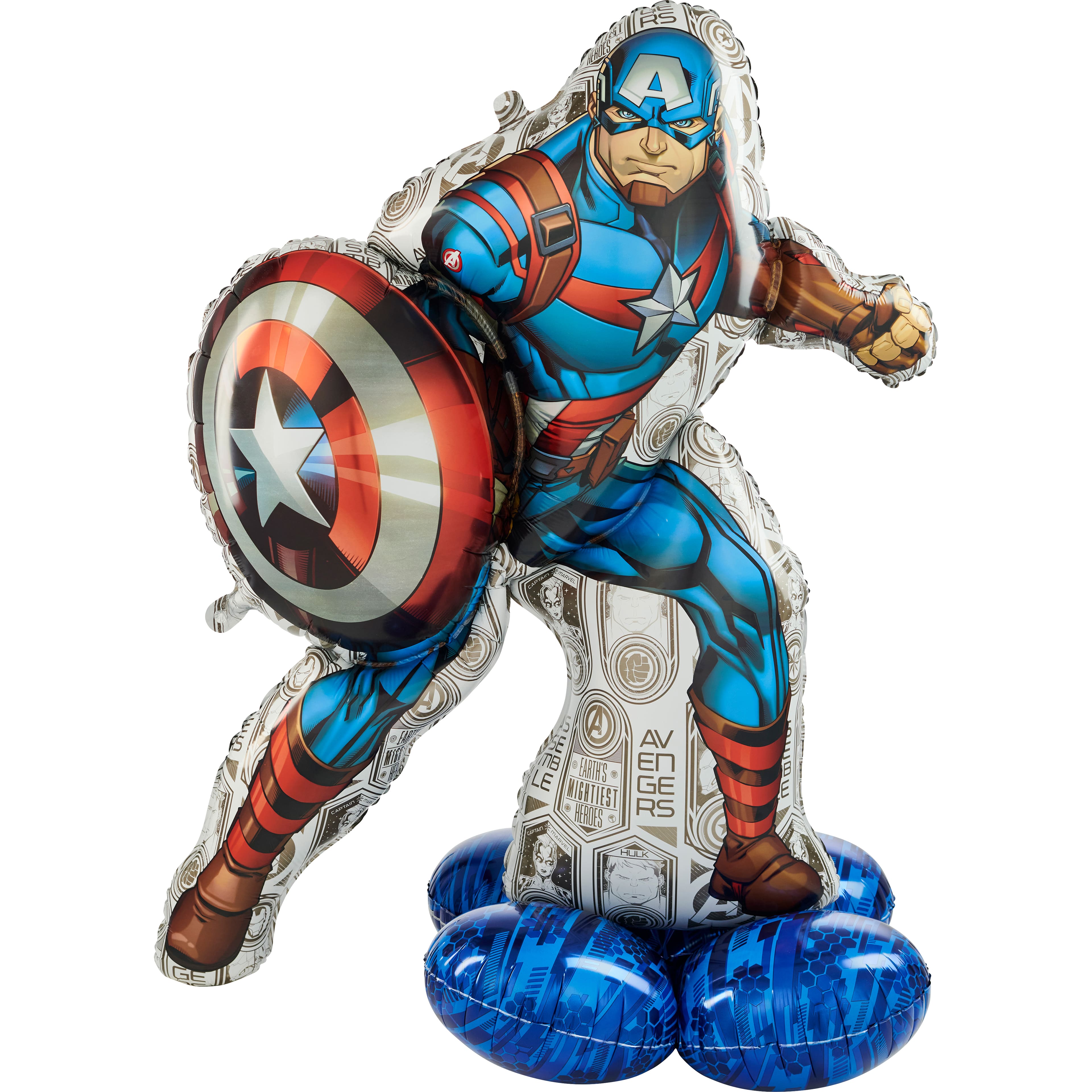 AirLoonz® 48" Avengers Captain America Foil Balloon