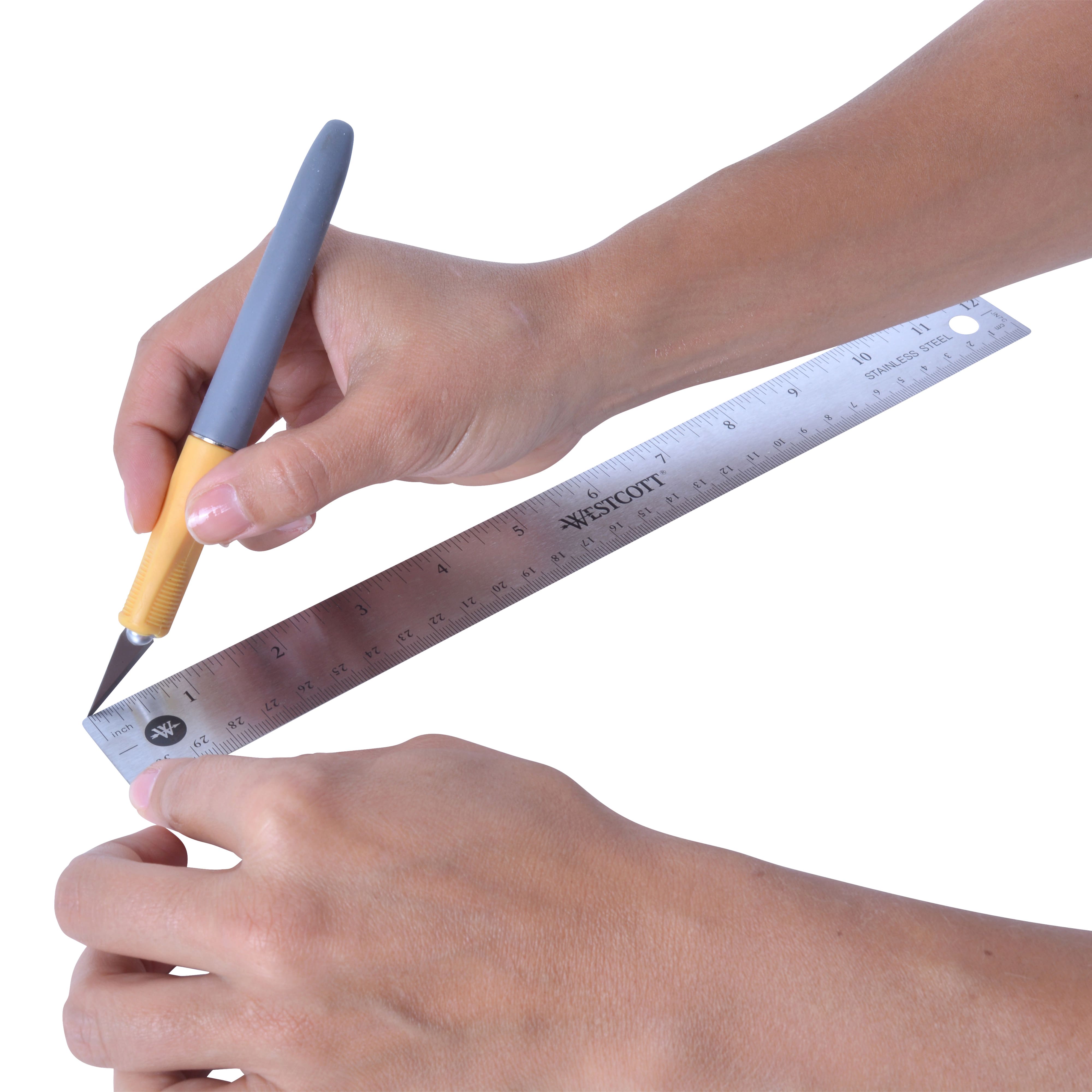 10 Pack: Westcott® Stainless Steel Ruler