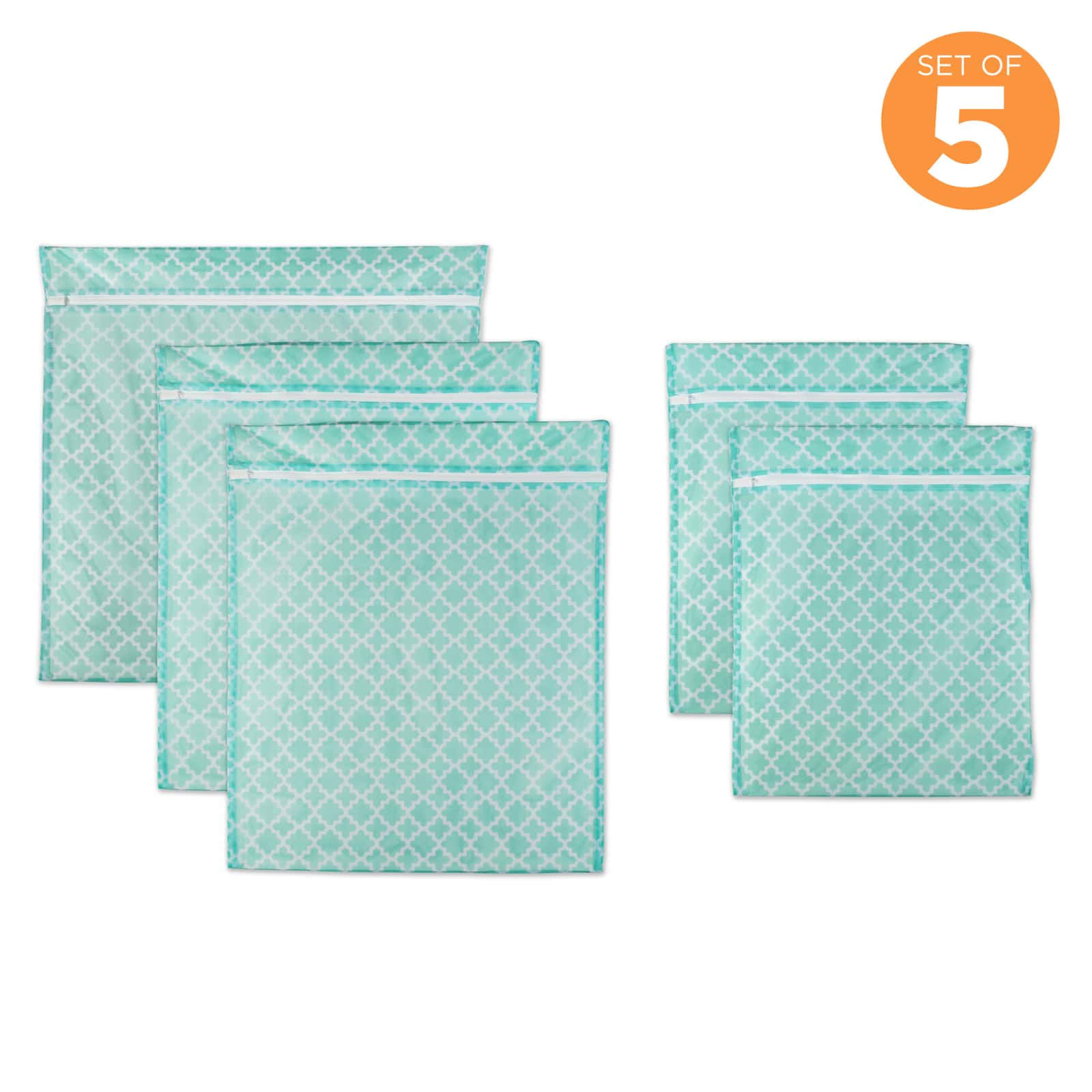 DII&#xAE; Aqua Lattice Mesh Laundry Bags, Set G