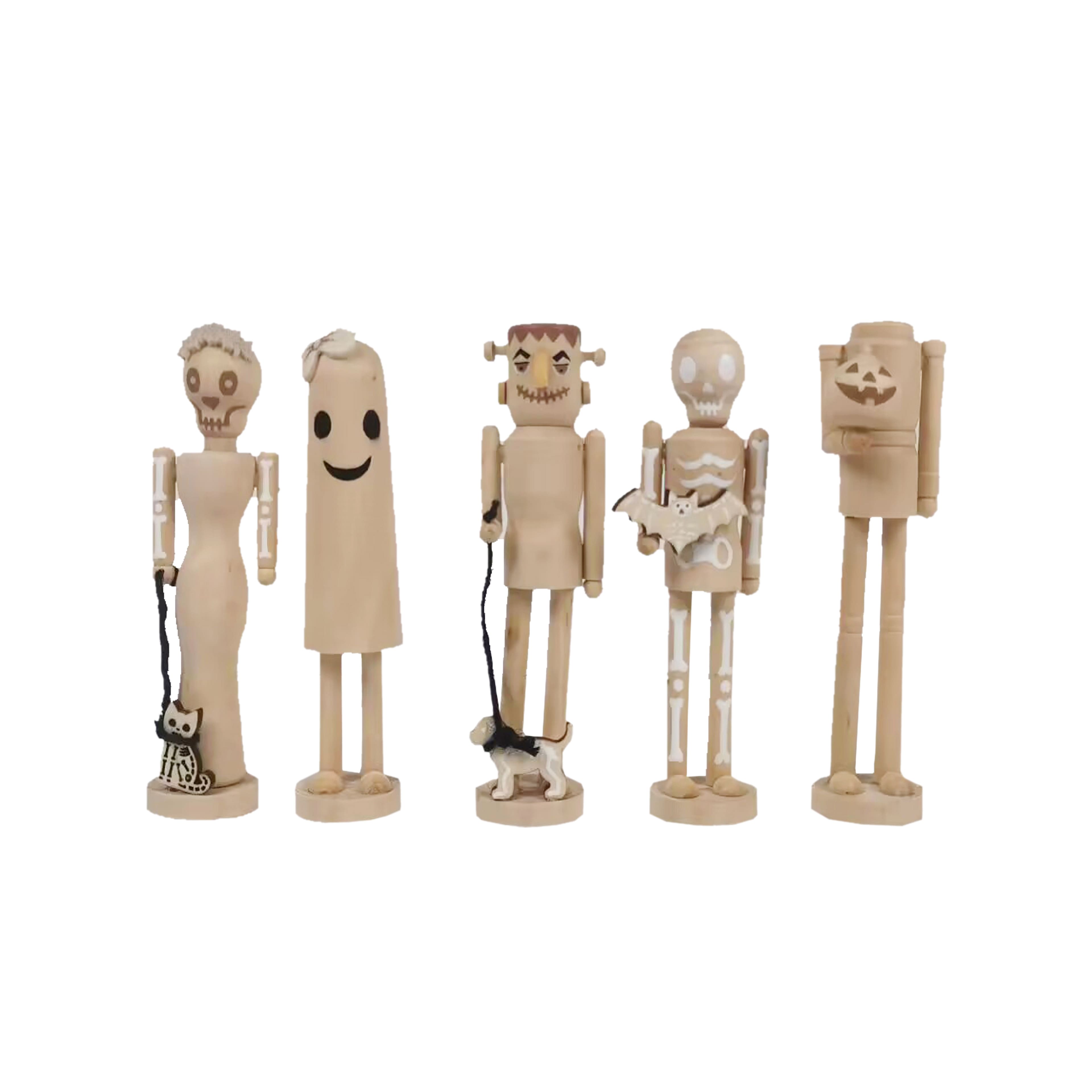 DIY Mini Wood Nutcrackers Set by Make Market®