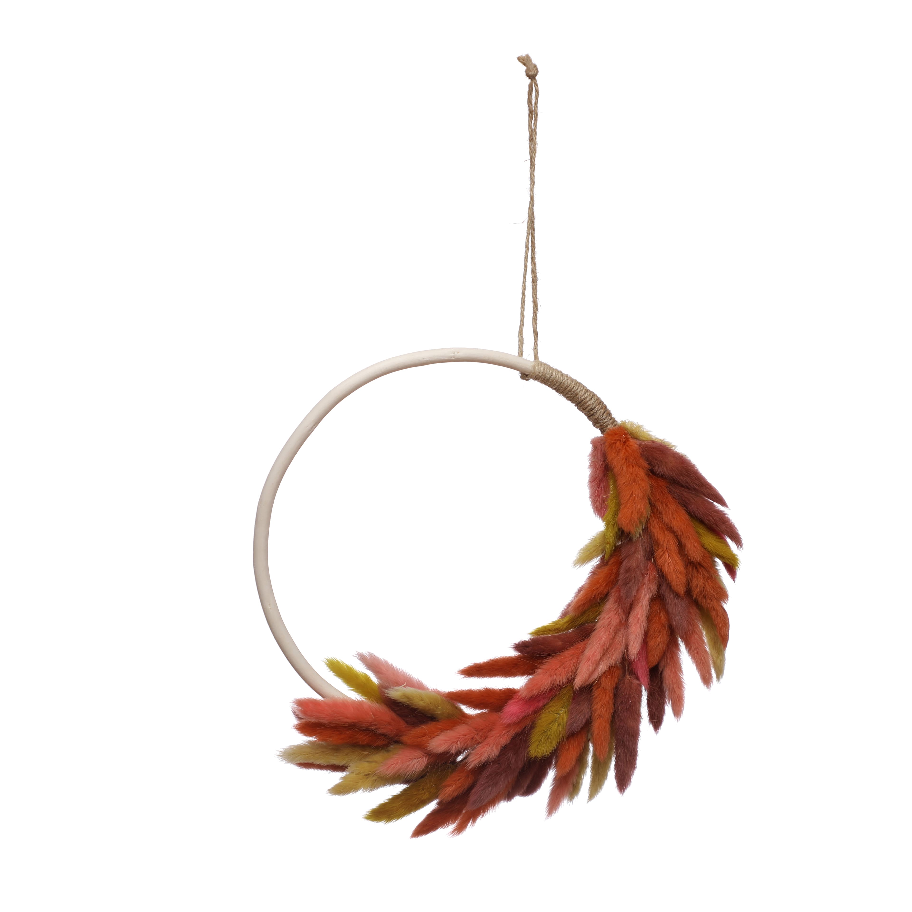 10&#x22; Hare&#x27;s Tail Grass Wreath by Ashland&#xAE;