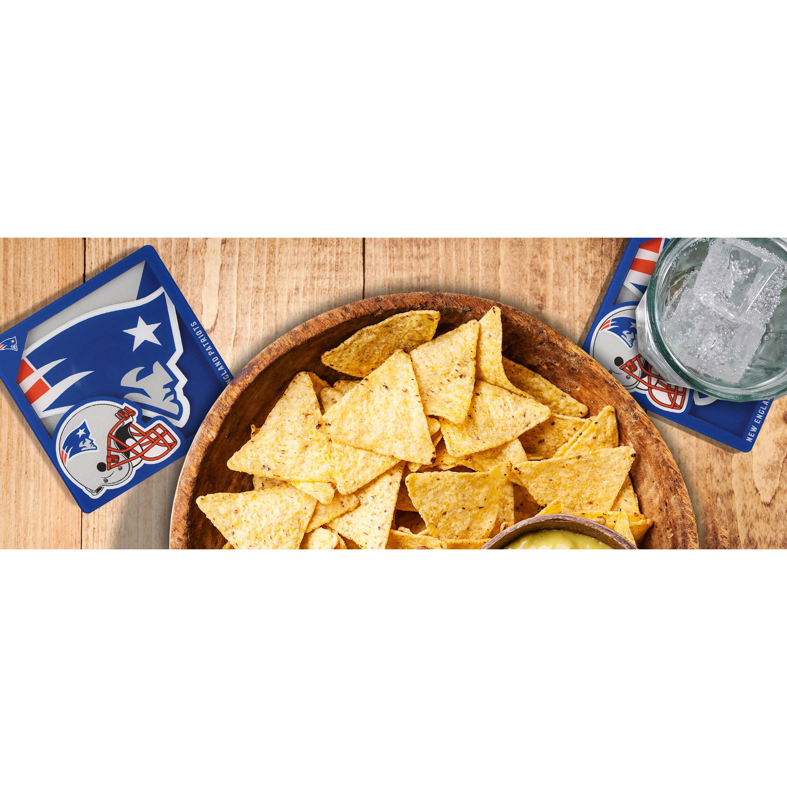 NFL 3D Logo Series Coaster Set