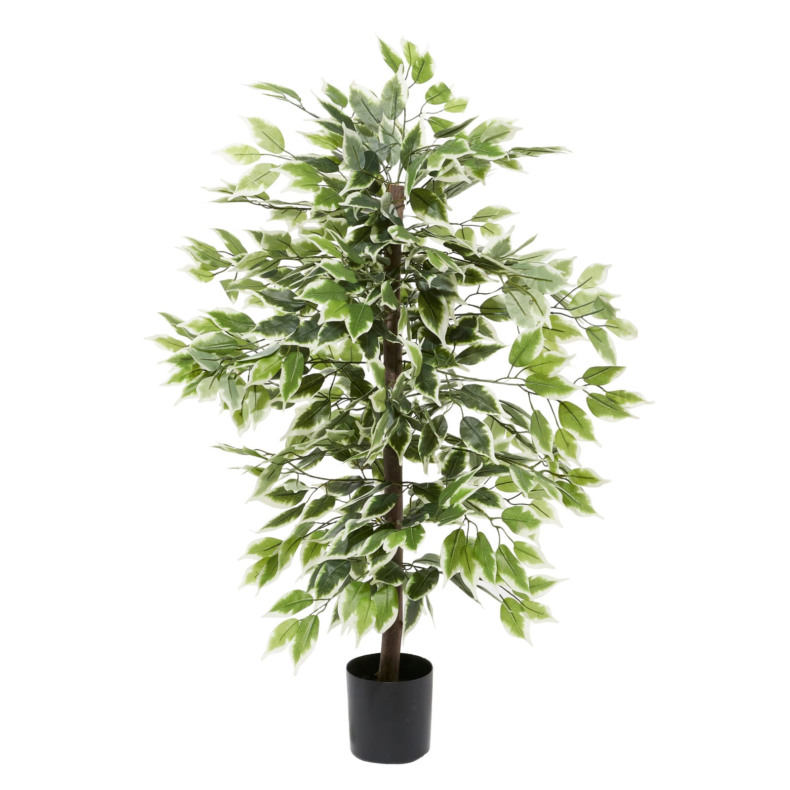 Ficus Tree Artificial Decorative Foliage, 45", Green