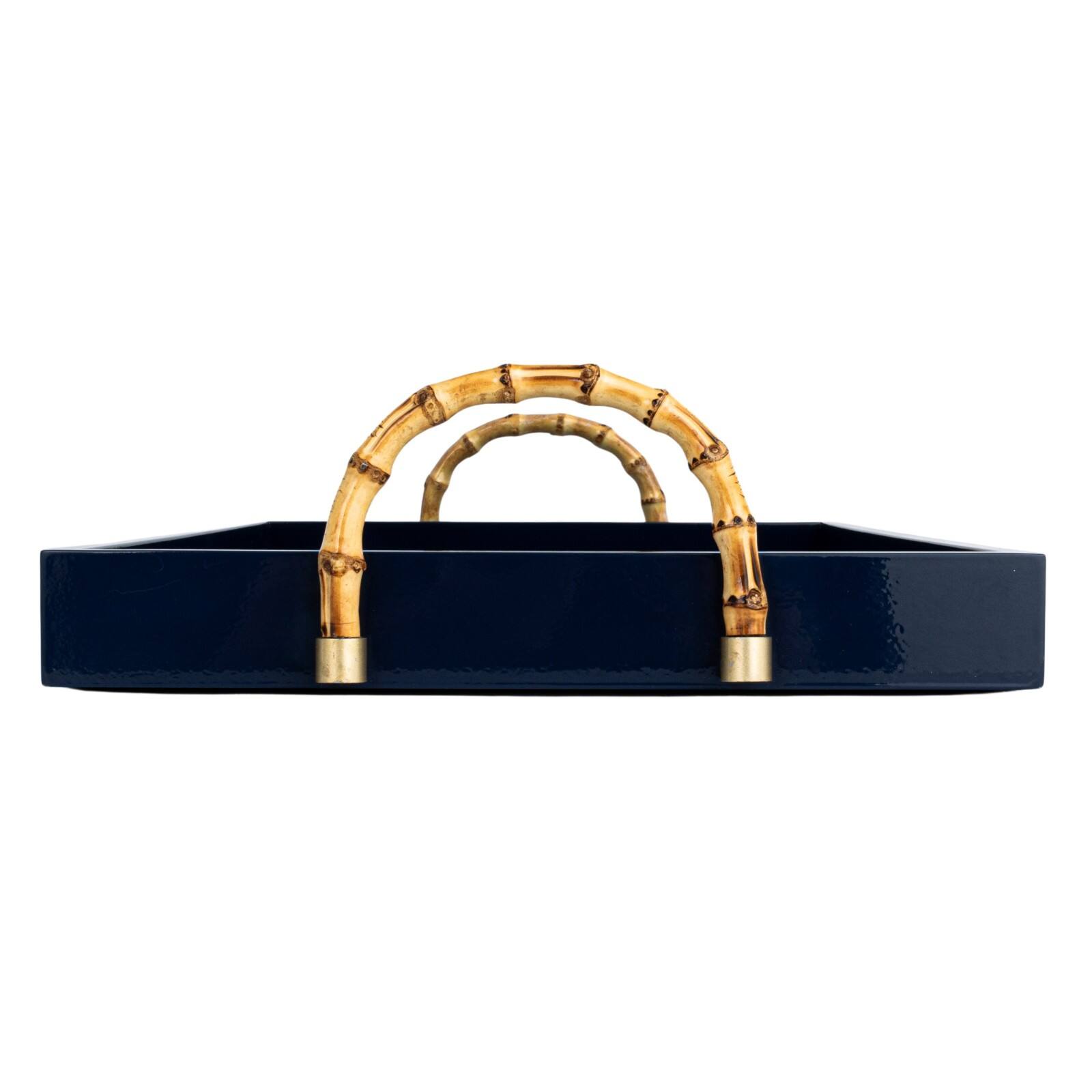 Hello Honey&#xAE; 21.5&#x22; Wide Nautical Bamboo Tray