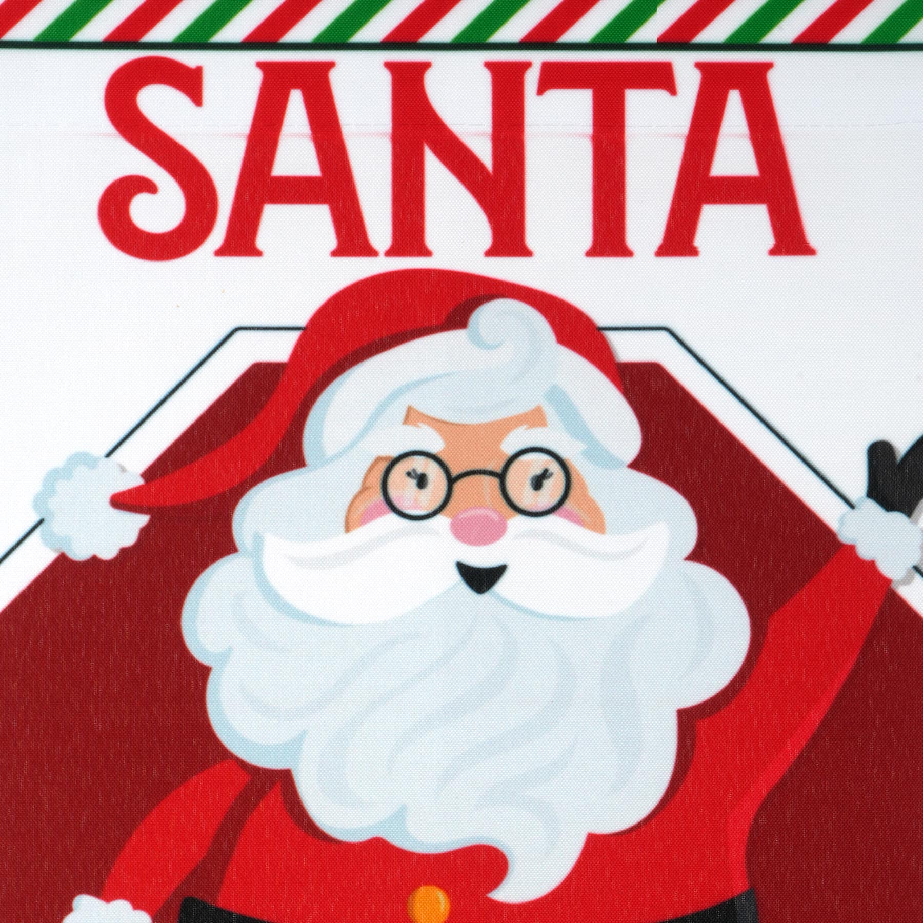 Santa Stop Here Garden Flag by Ashland®