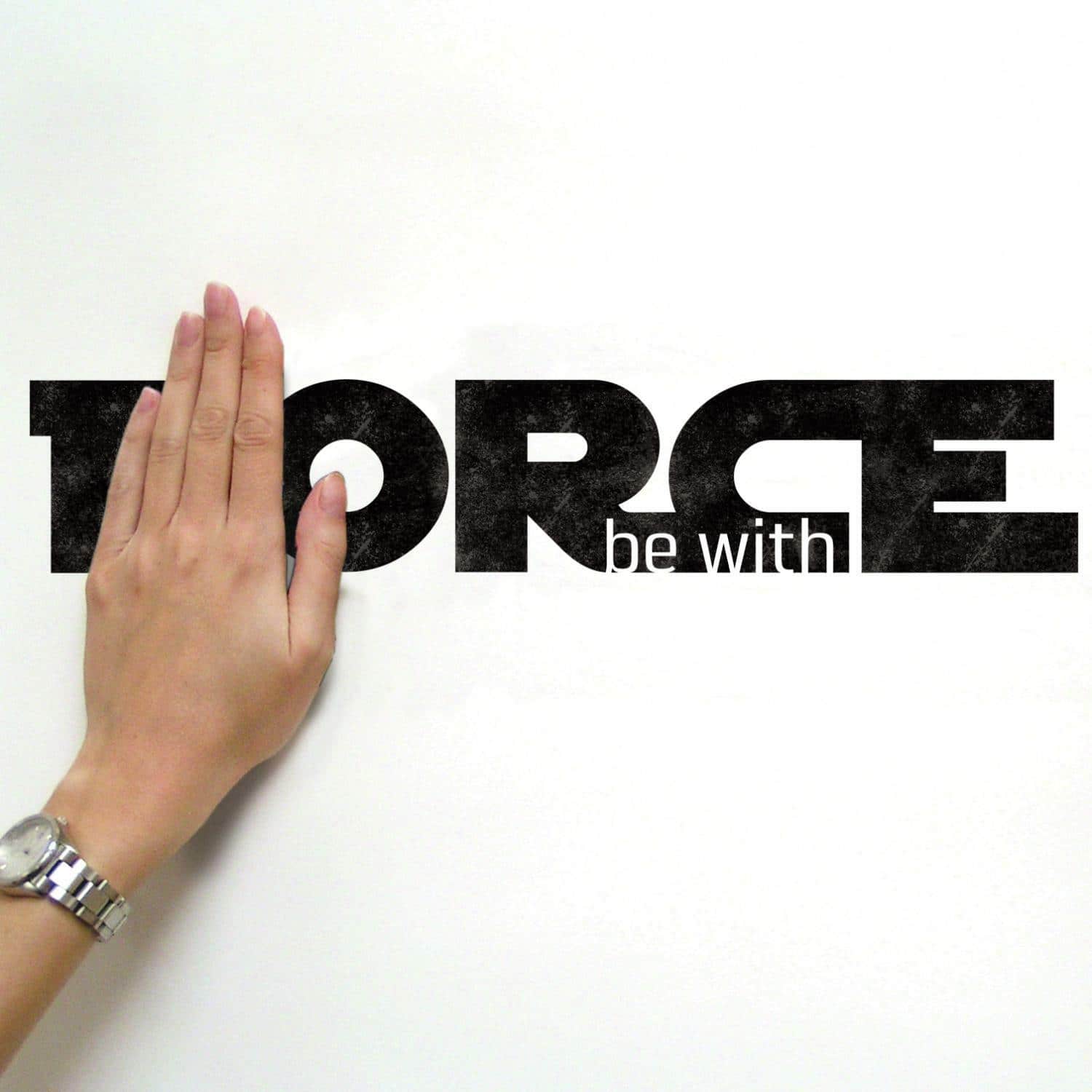 RoomMates Star Wars Classic May The Force Peel & Stick Decals