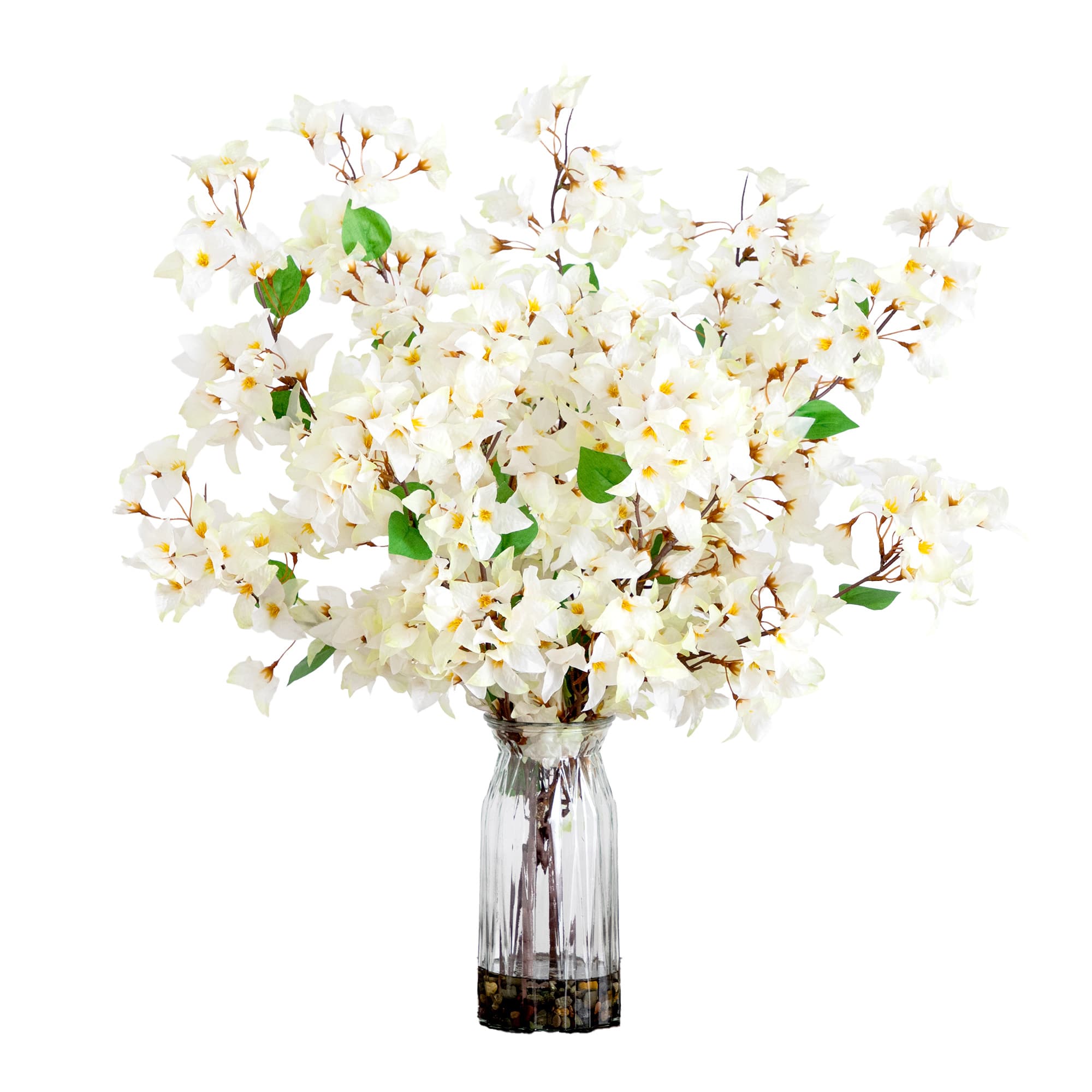 2.5ft. White Bougainvillea Arrangement in Vase