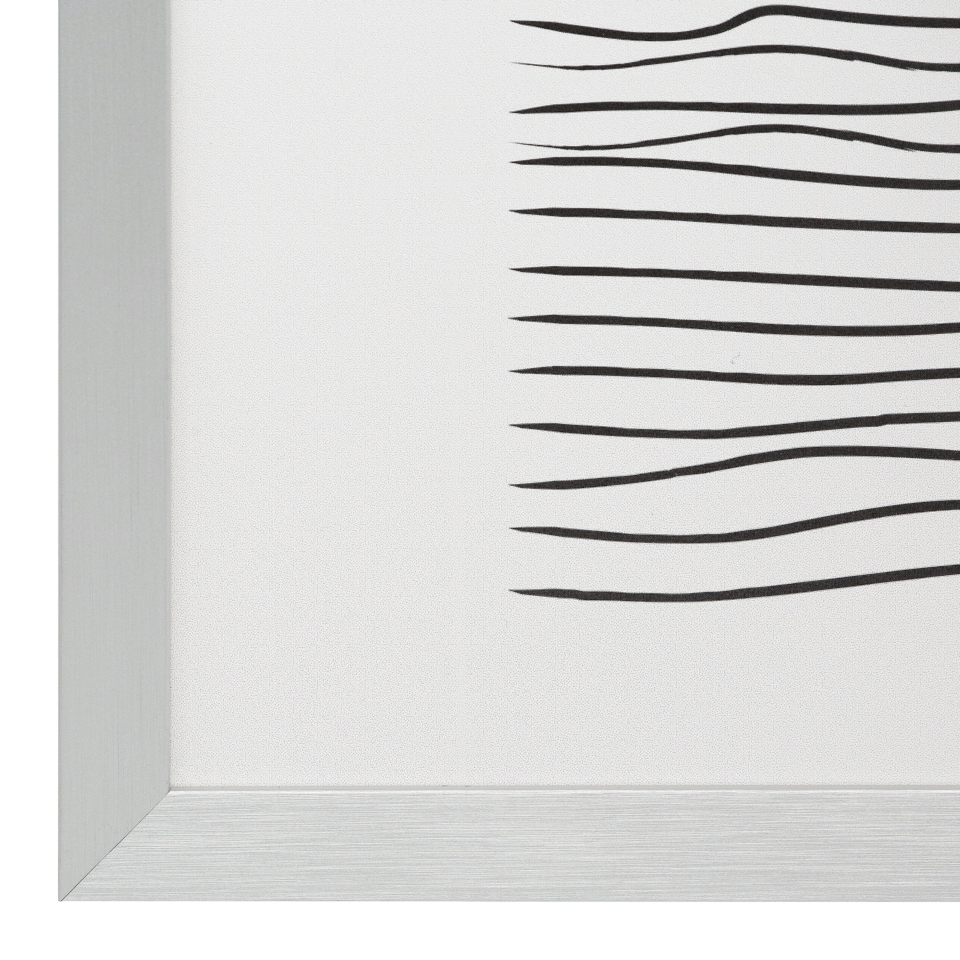 Cadre aluminium argenté, collection Maison de Studio Décor