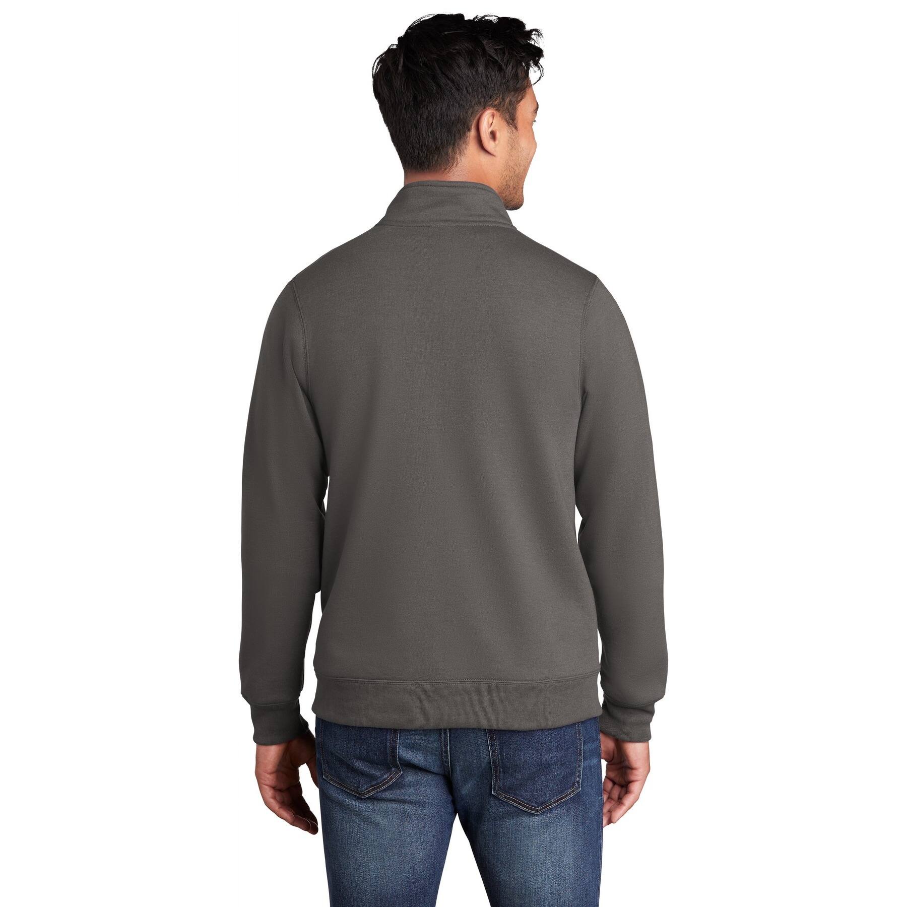 Port & Company® Core Fleece Cadet Full-Zip Adult Unisex Sweatshirt