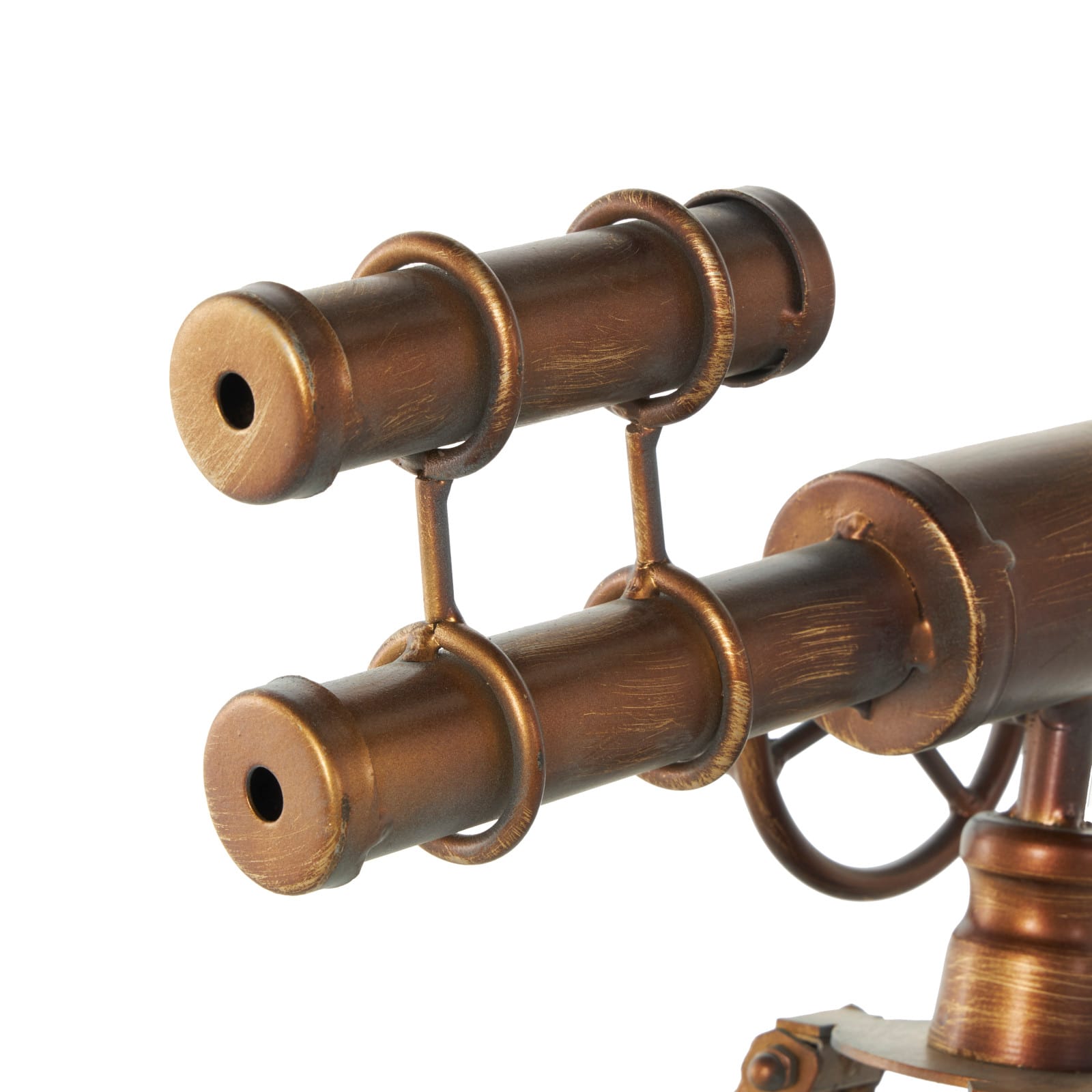 18&#x22; Brass Metal Telescope Decoration