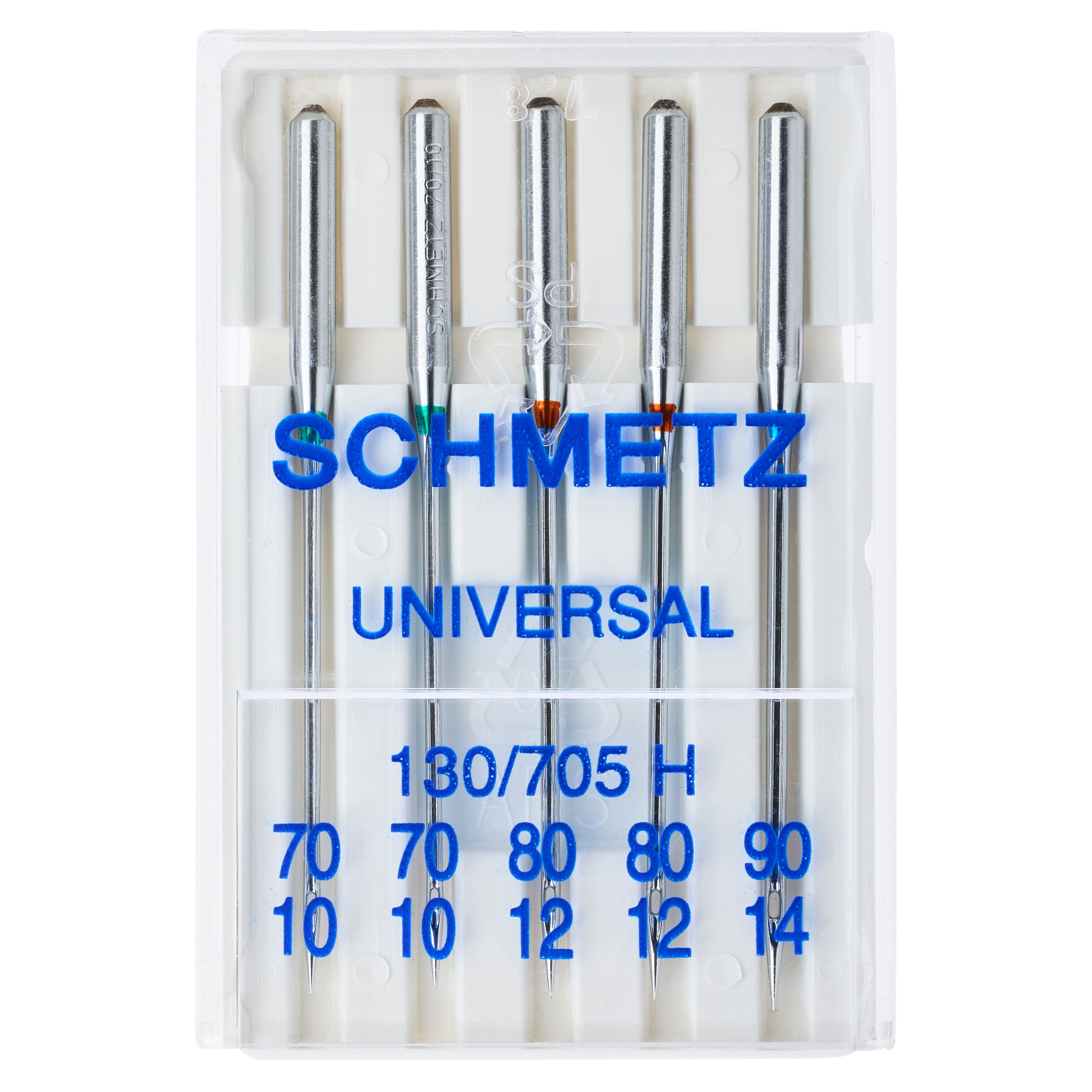 SCHMETZ Universal Needles, Assorted, 5 Pack