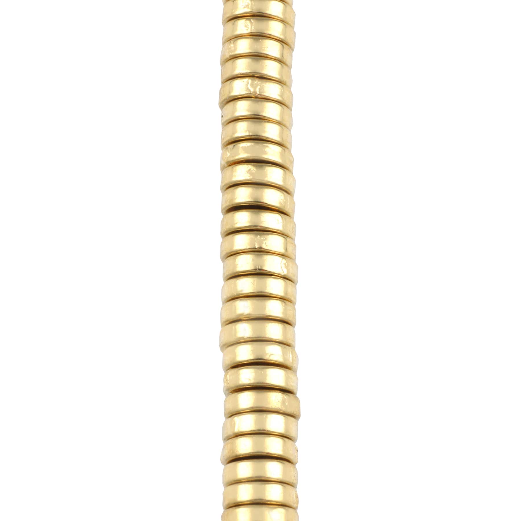 12 Pack: Gold Large Hole Metal Disc Spacer Beads by Bead Landing™