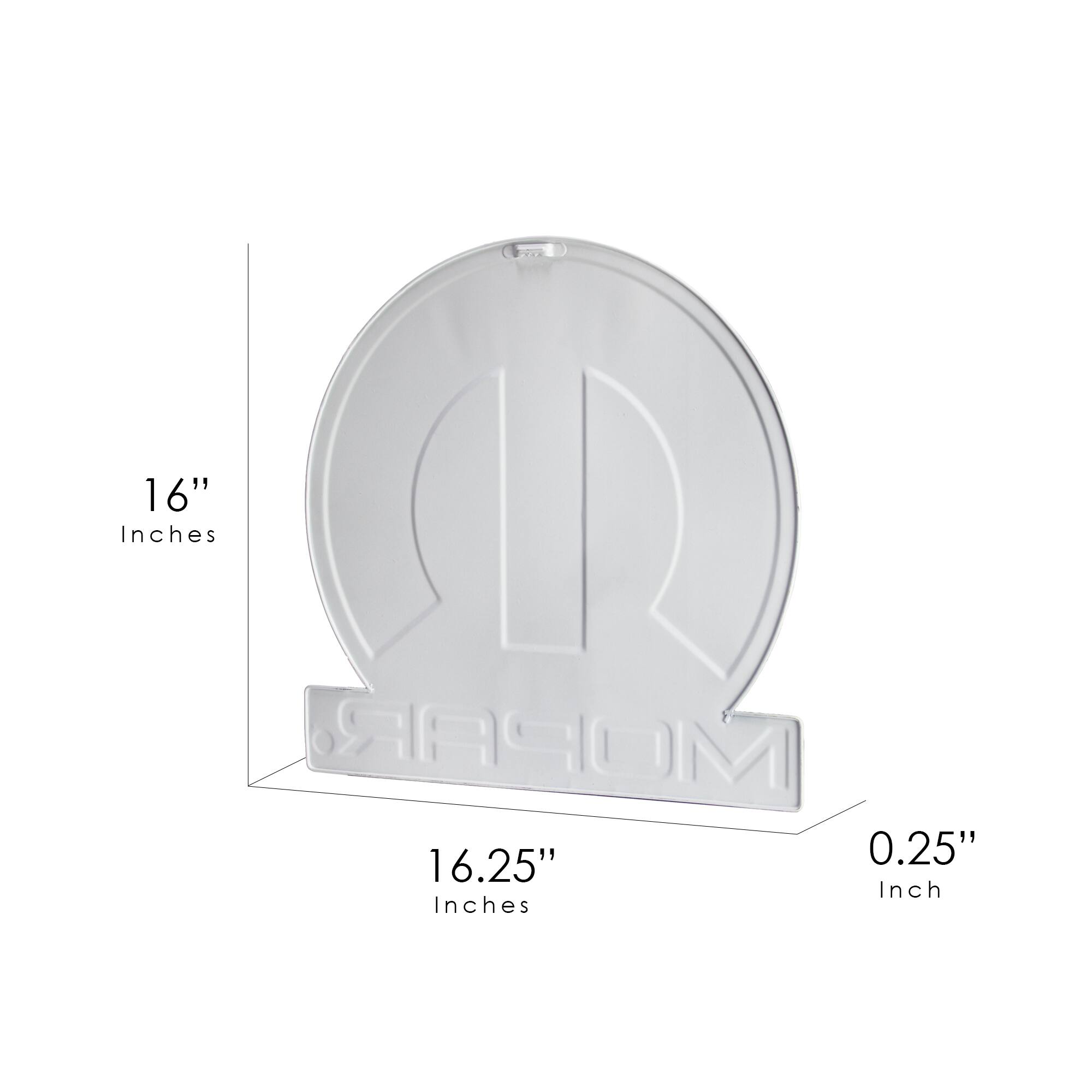 American Art Décor™ 16.25" Mopar® Logo Embossed Metal Sign