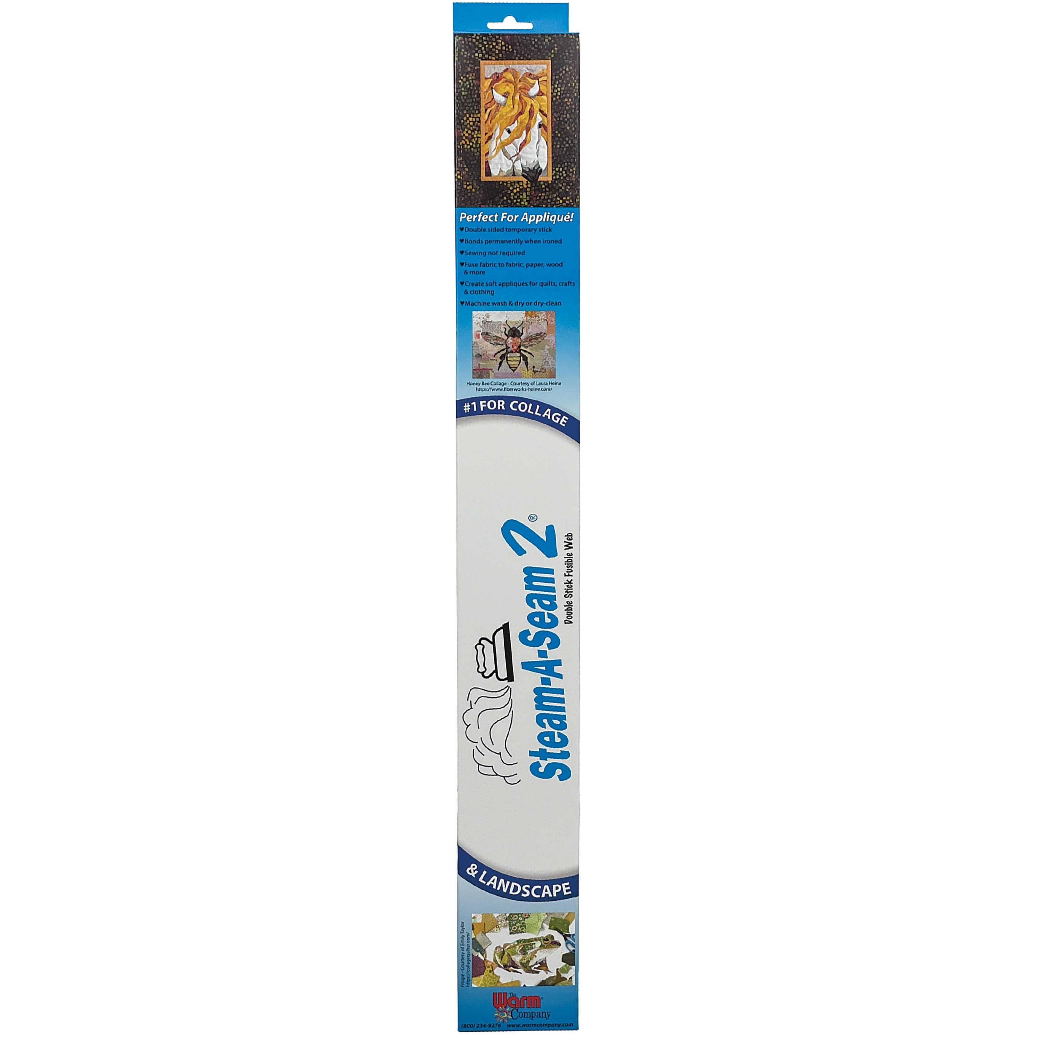 Warm Company® Steam-A-Seam 2® Fusible Web, 24" x 3yd.