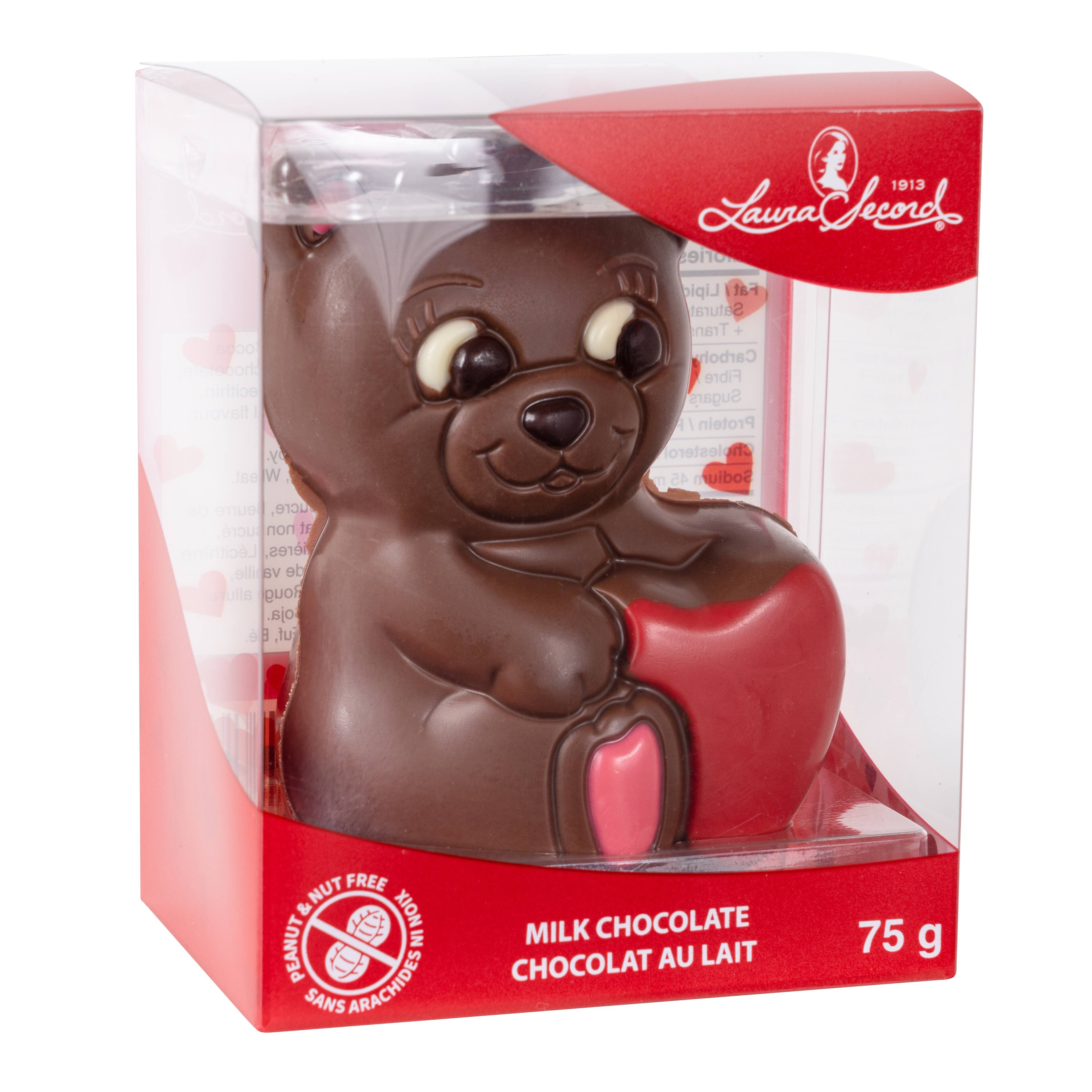 Ourson en chocolat au lait de Laura Secord